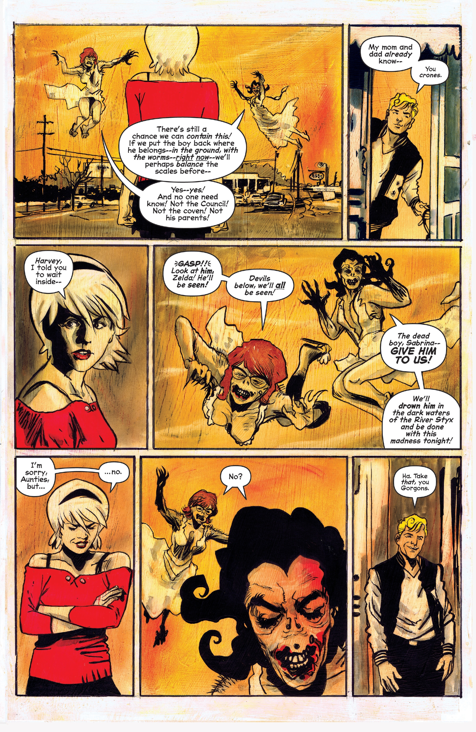 Chilling Adventures of Sabrina  (2014-) issue 8 - Page 17