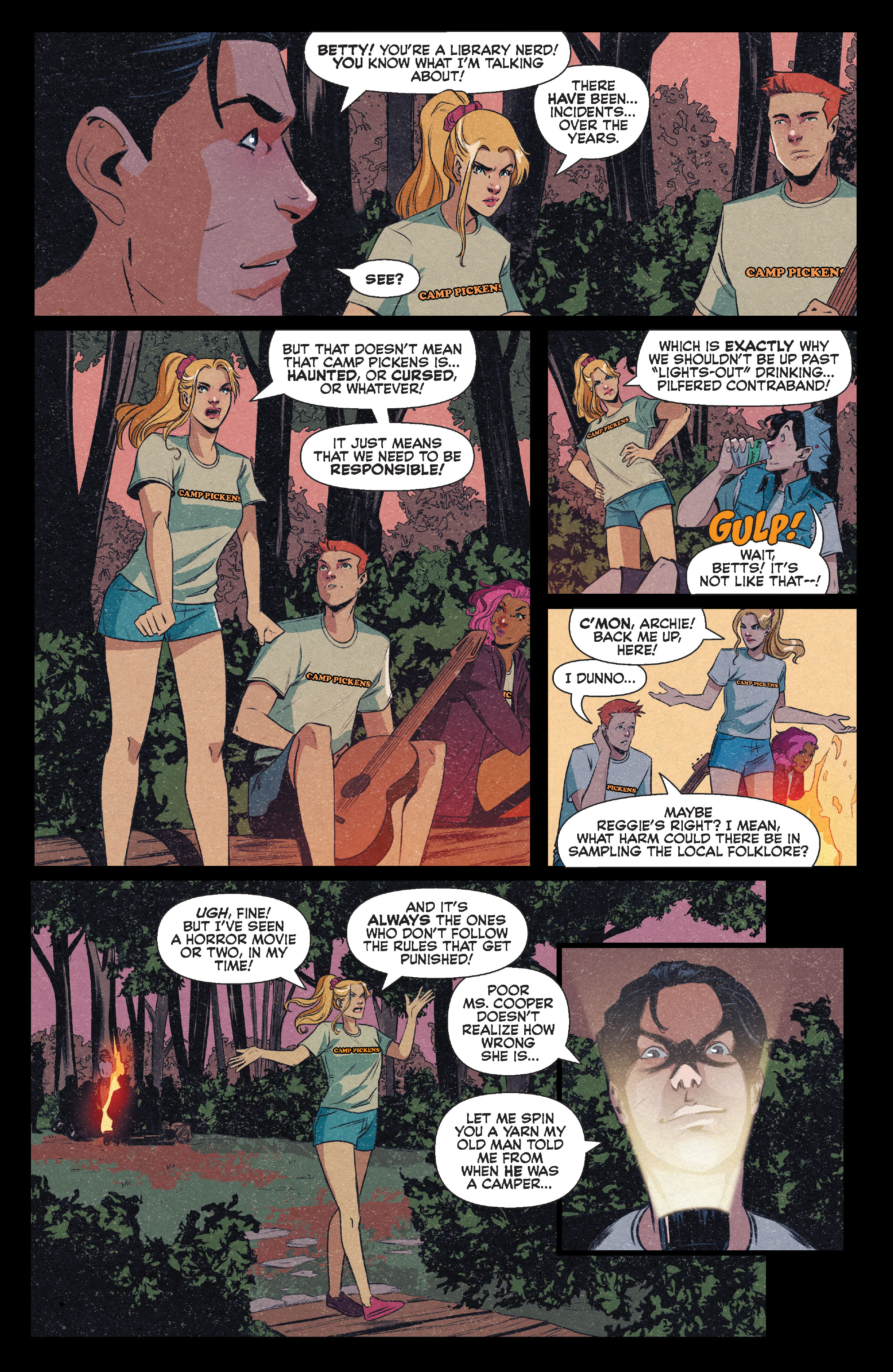 Chilling Adventures Presents ... Camp Pickens (2023) issue 1 - Page 8