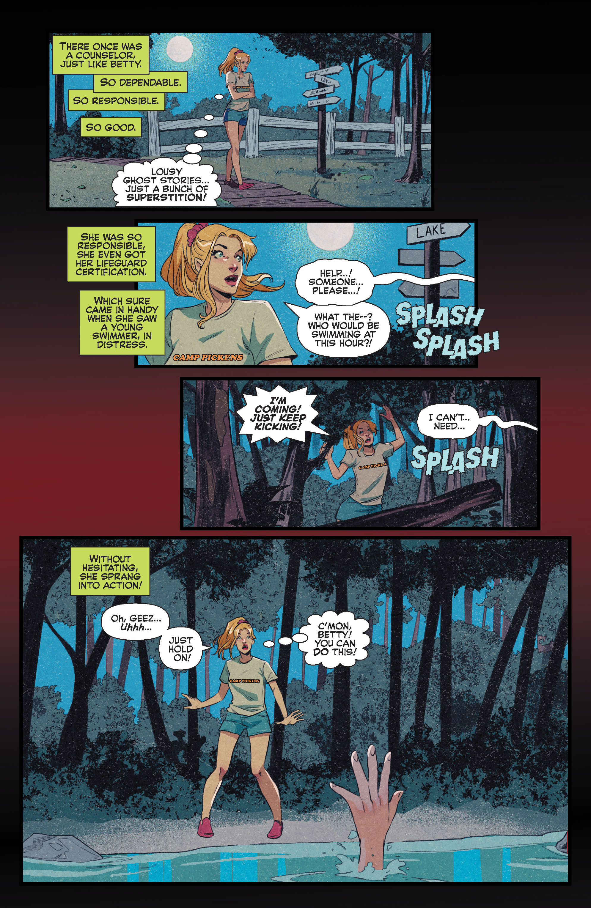 Chilling Adventures Presents ... Camp Pickens (2023) issue 1 - Page 9