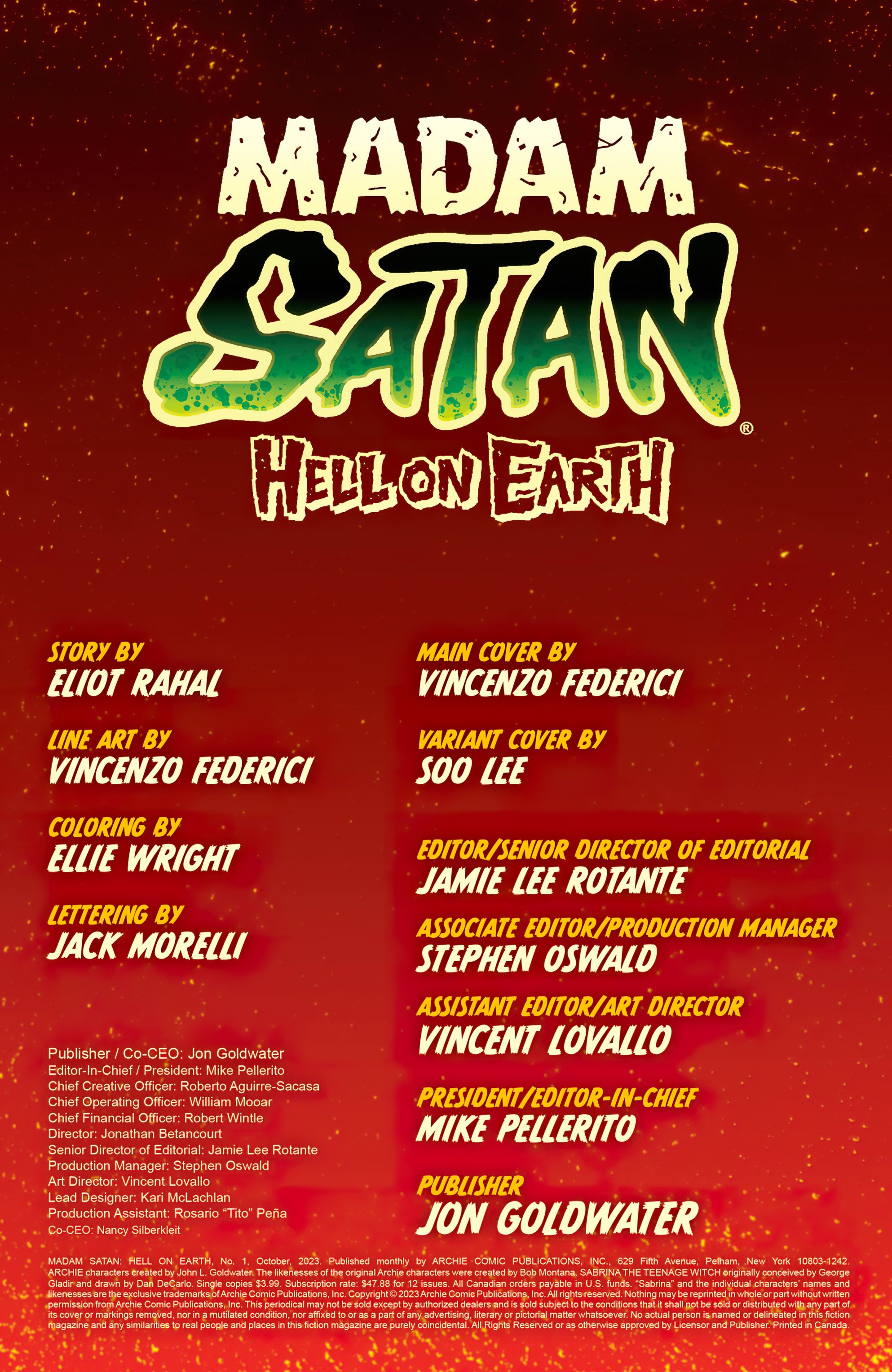 Chilling Adventures Presents... Madam Satan: Hell on Earth (2023-) issue 1 - Page 3