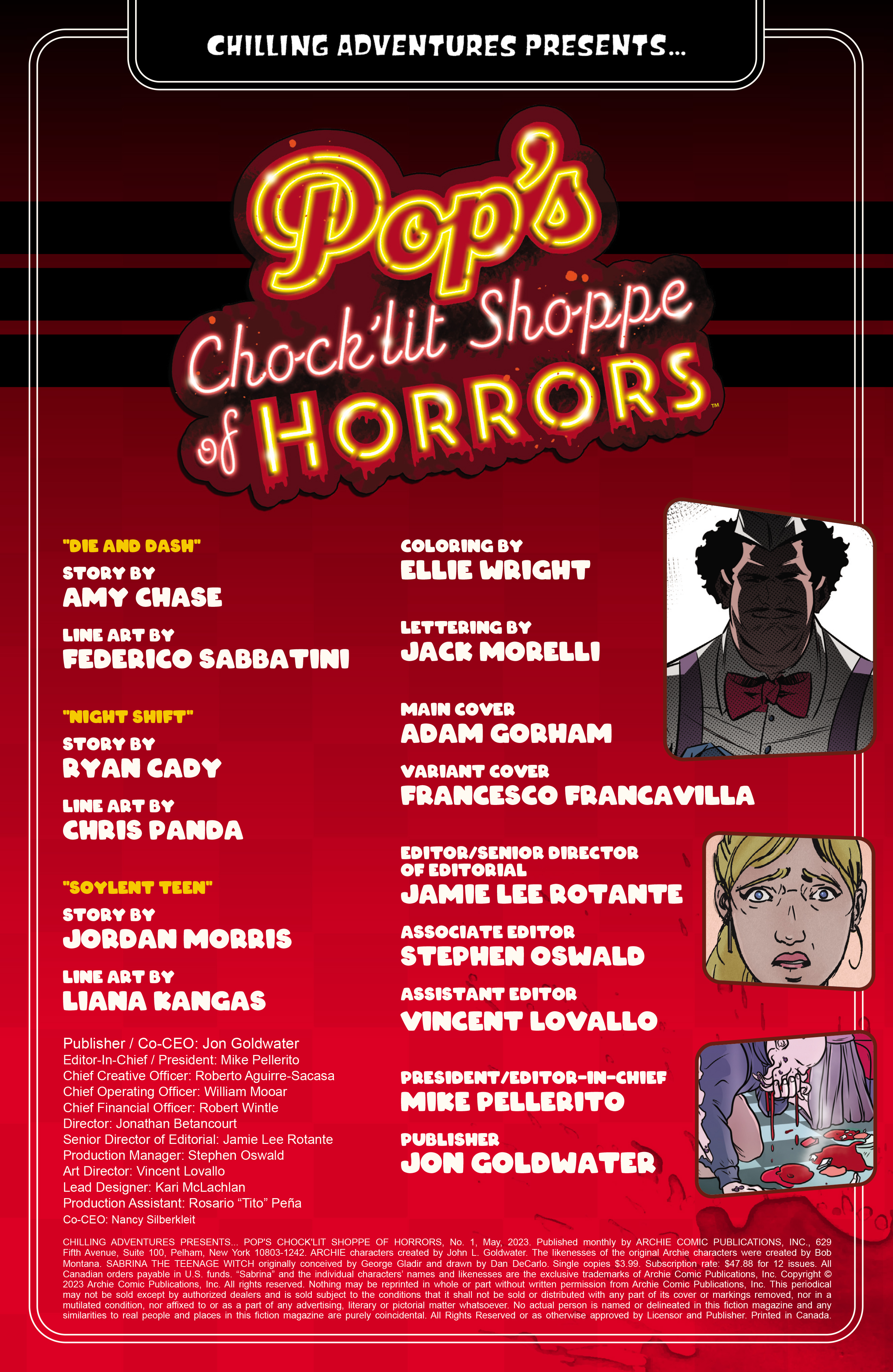 Chilling Adventures Presents ... Pop's Chock'lit Shoppe of Horrors (2023) issue 1 - Page 2