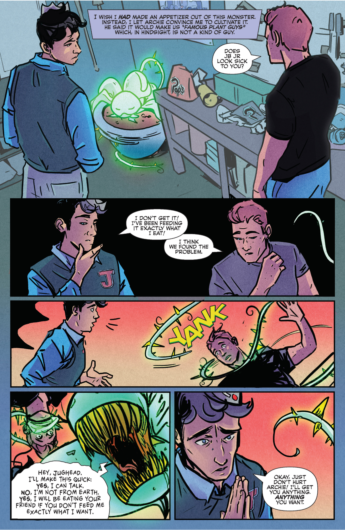 <{ $series->title }} issue Fresh Meat - Page 8