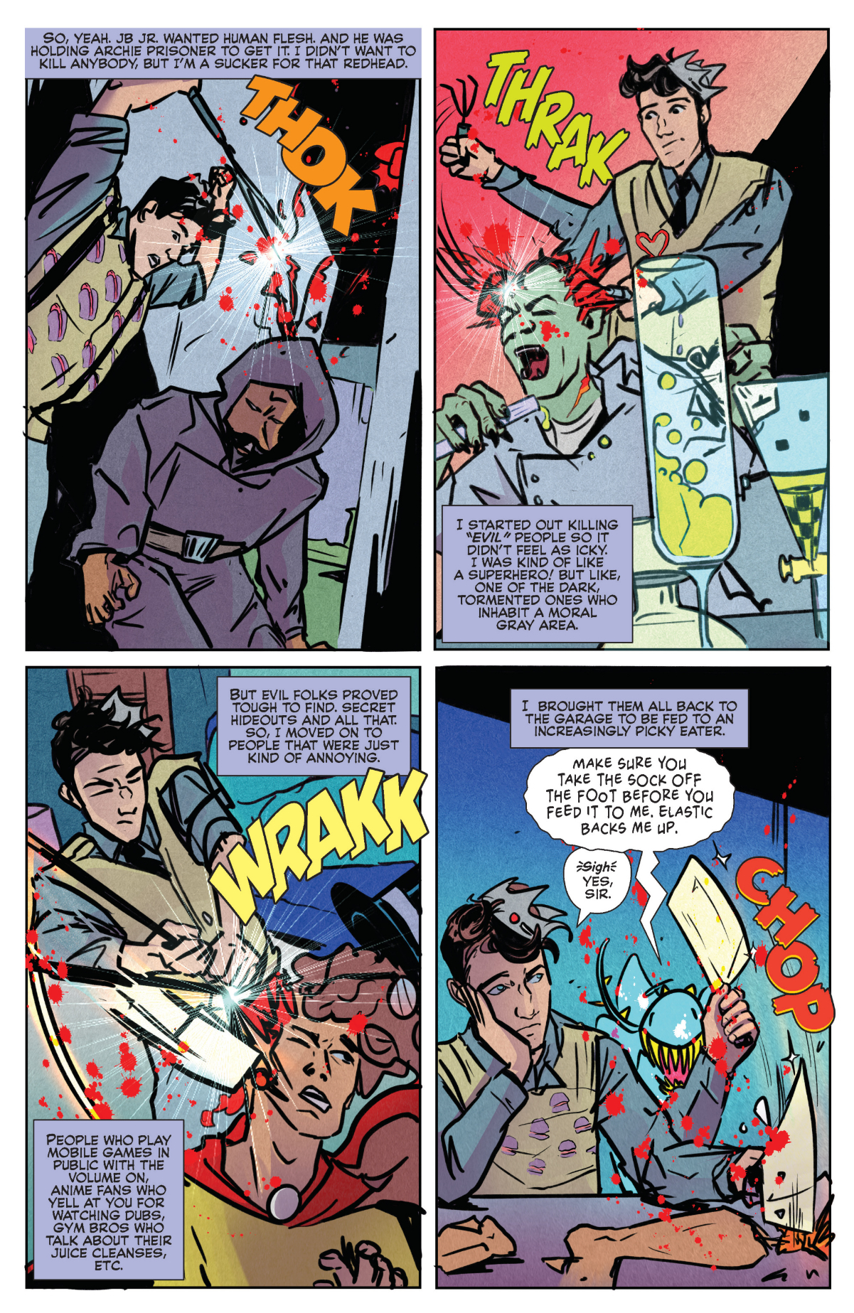 Chilling Adventures Presents ... Pop's Chock'lit Shoppe of Horrors (2023) issue Fresh Meat - Page 9