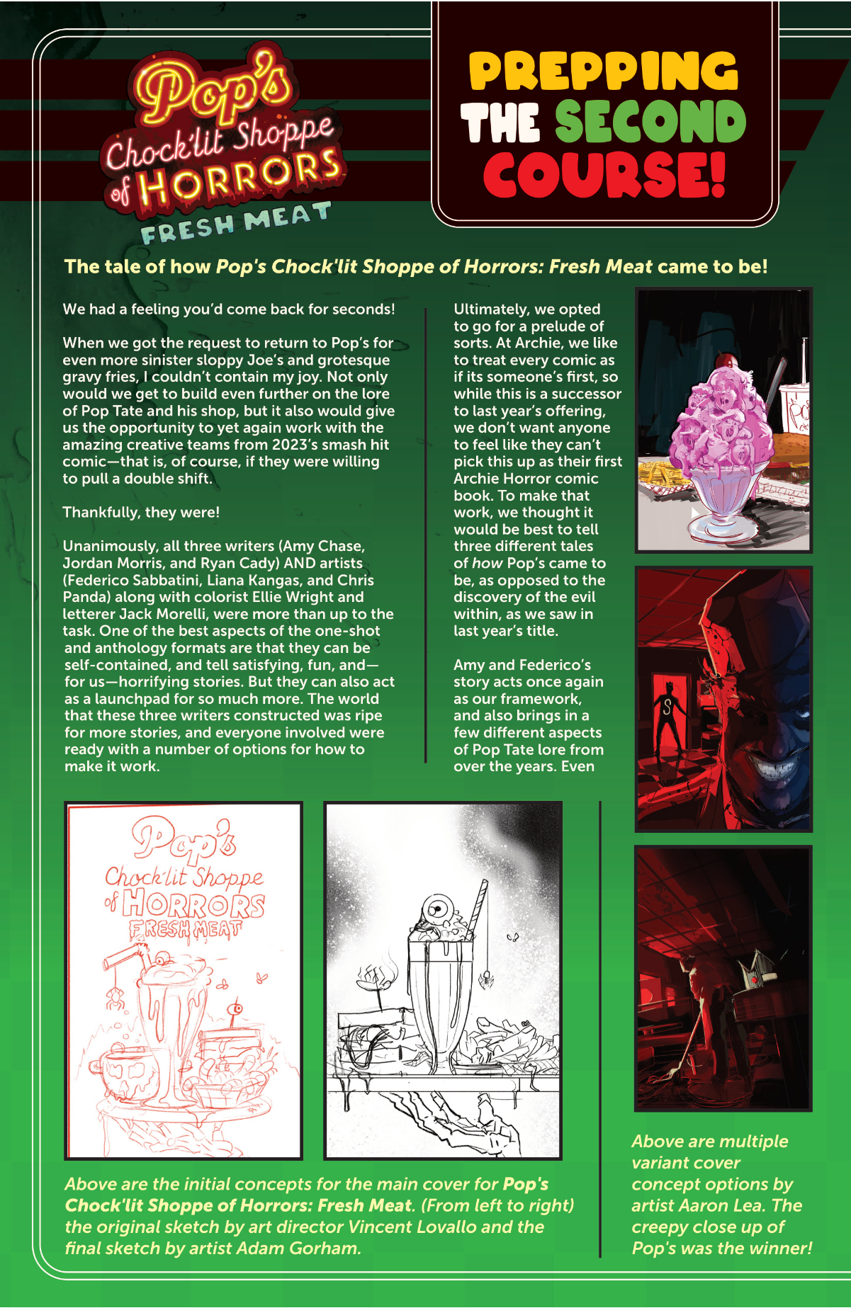 Chilling Adventures Presents ... Pop's Chock'lit Shoppe of Horrors (2023) issue Fresh Meat - Page 24