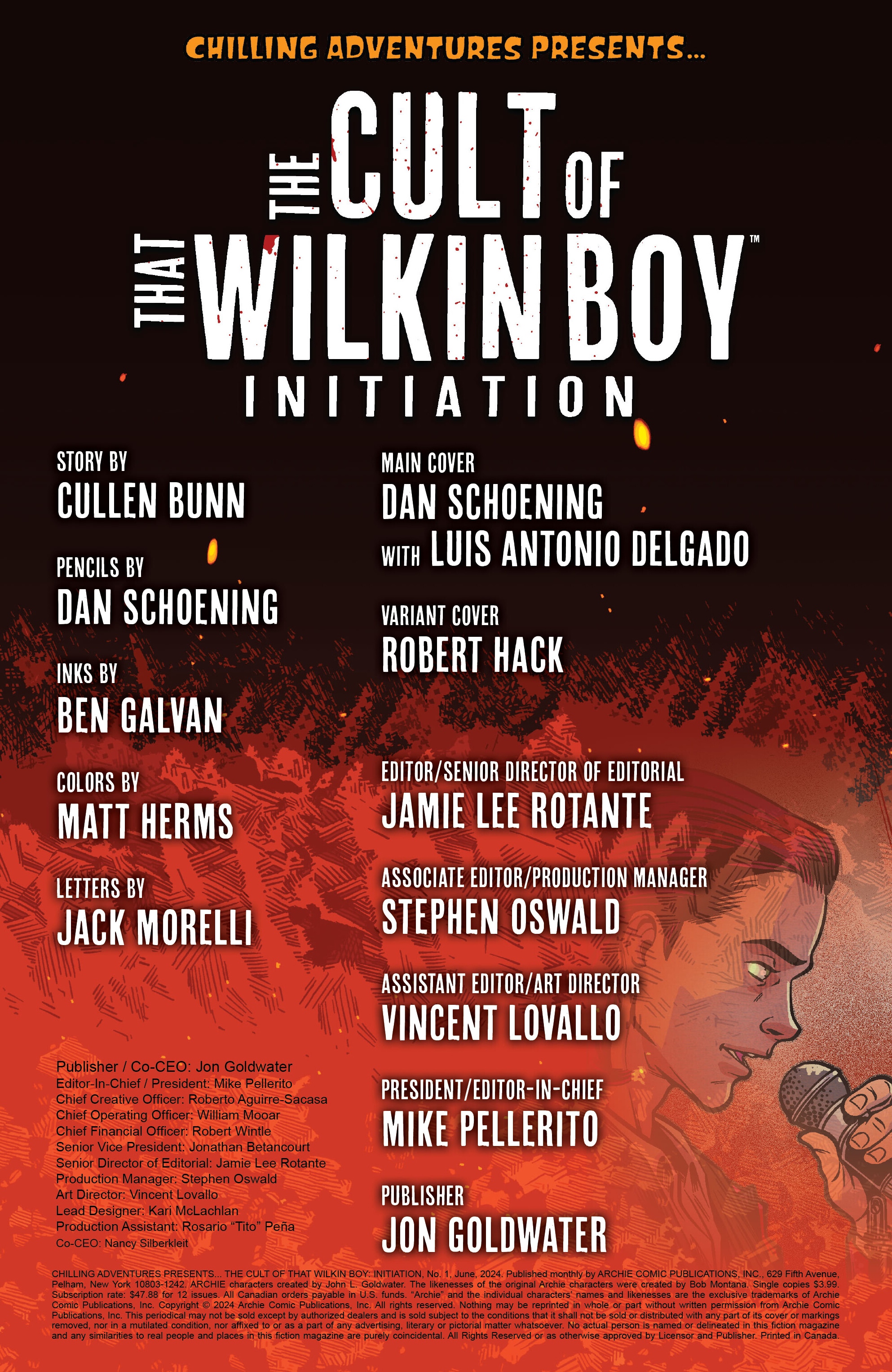 Chilling Adventures Presents… The Cult of That Wilkin Boy: Initiation (2024) issue 1 - Page 2