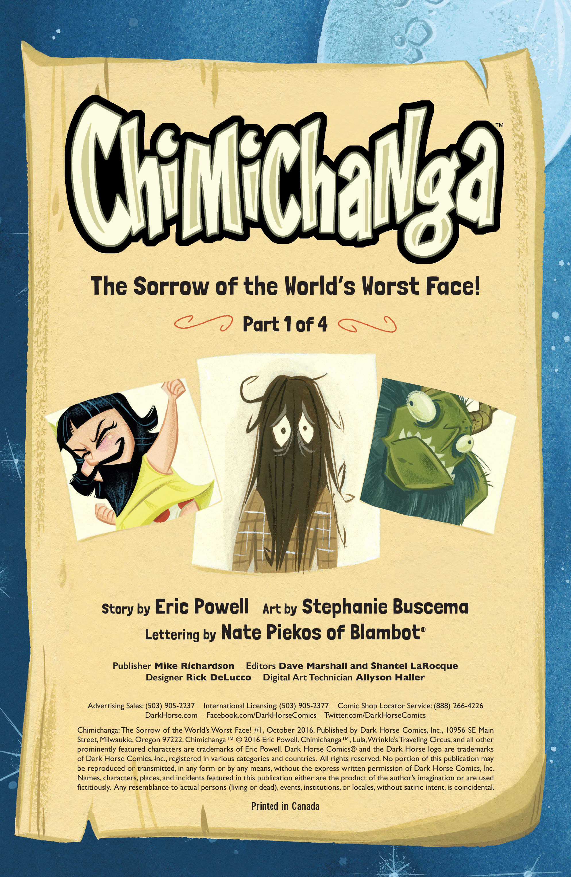 Chimichanga - The Sorrow of the World's Worst Face!: Chapter 1 - Page 3