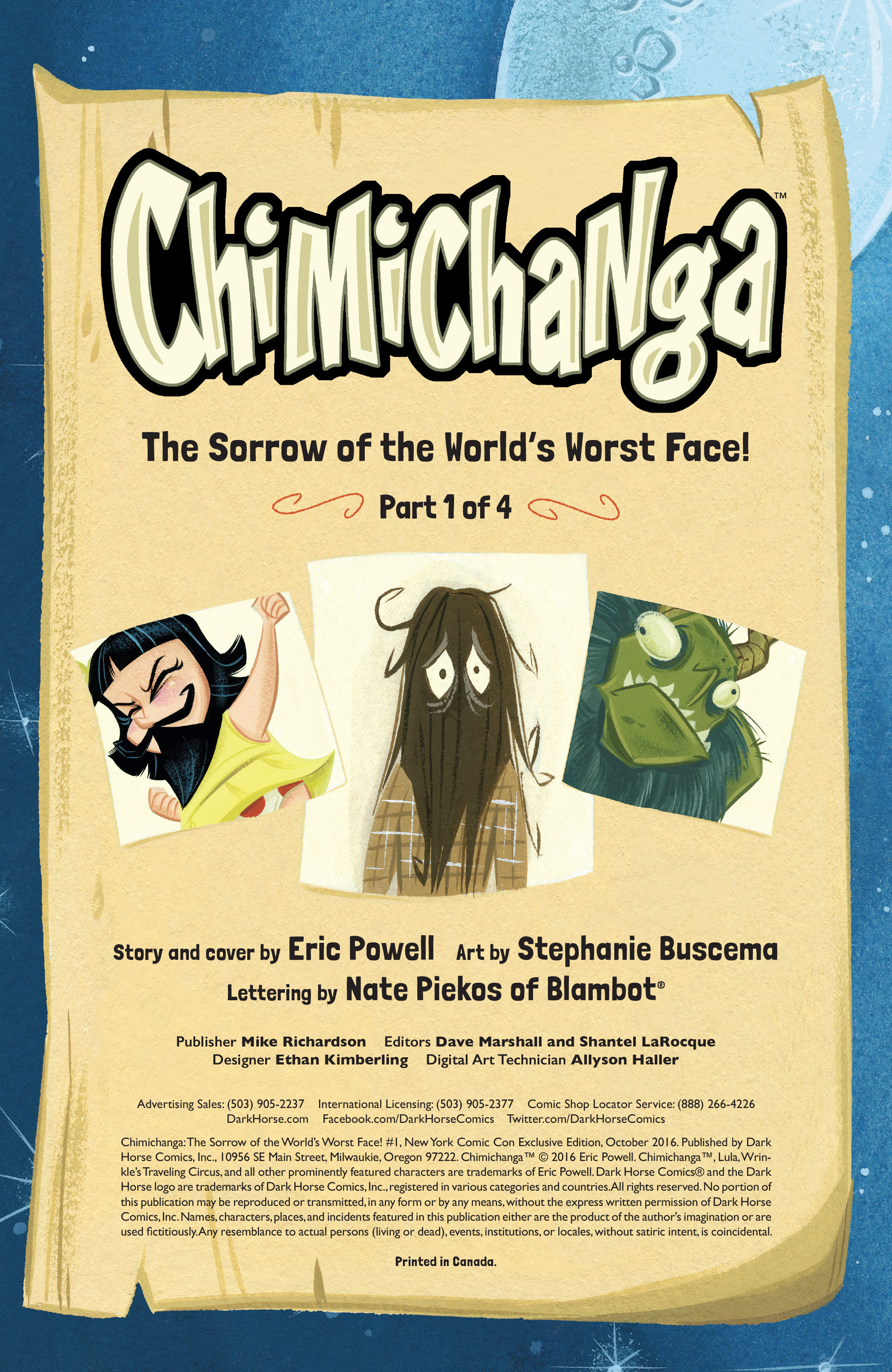 Chimichanga - The Sorrow of the World's Worst Face! issue 1 - Page 4