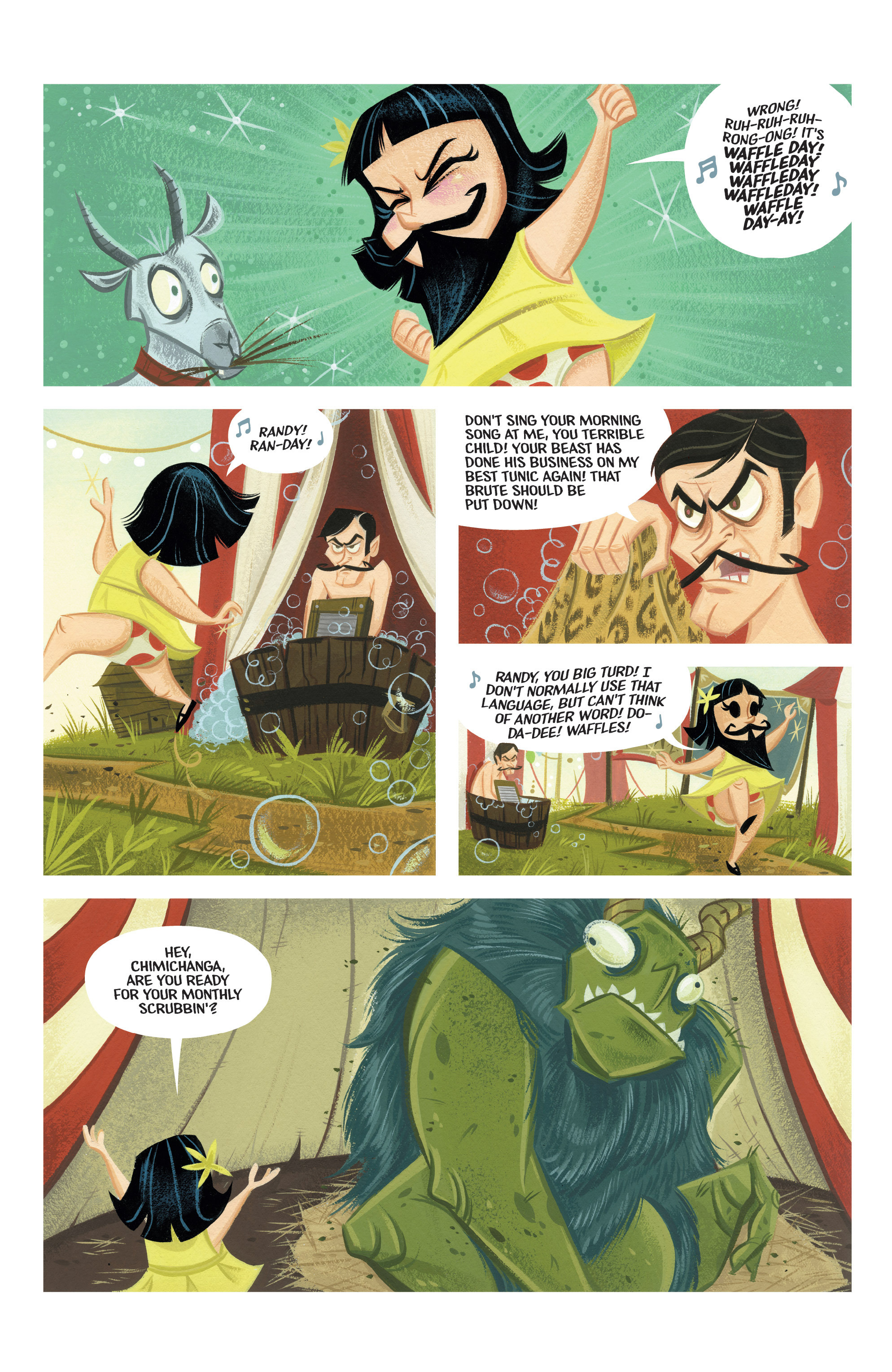 Chimichanga - The Sorrow of the World's Worst Face! issue 1 - Page 9