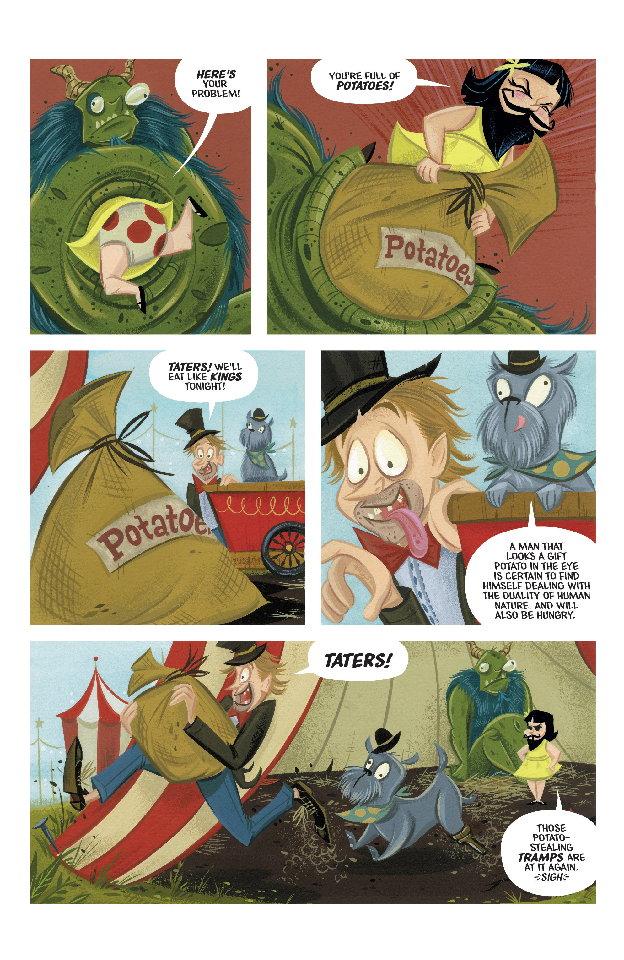 Chimichanga - The Sorrow of the World's Worst Face! issue 1 - Page 12