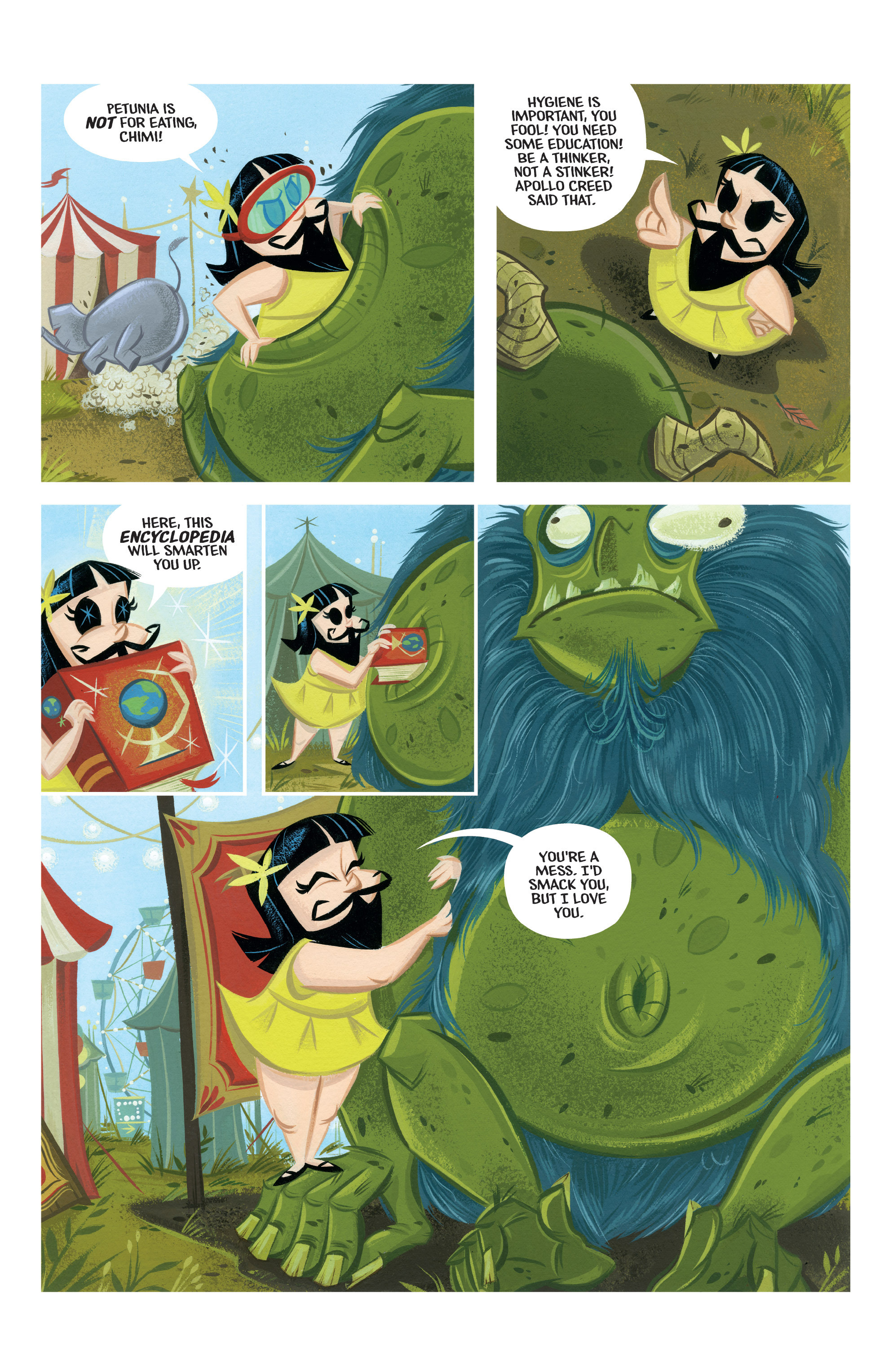 Chimichanga - The Sorrow of the World's Worst Face! issue 1 - Page 16