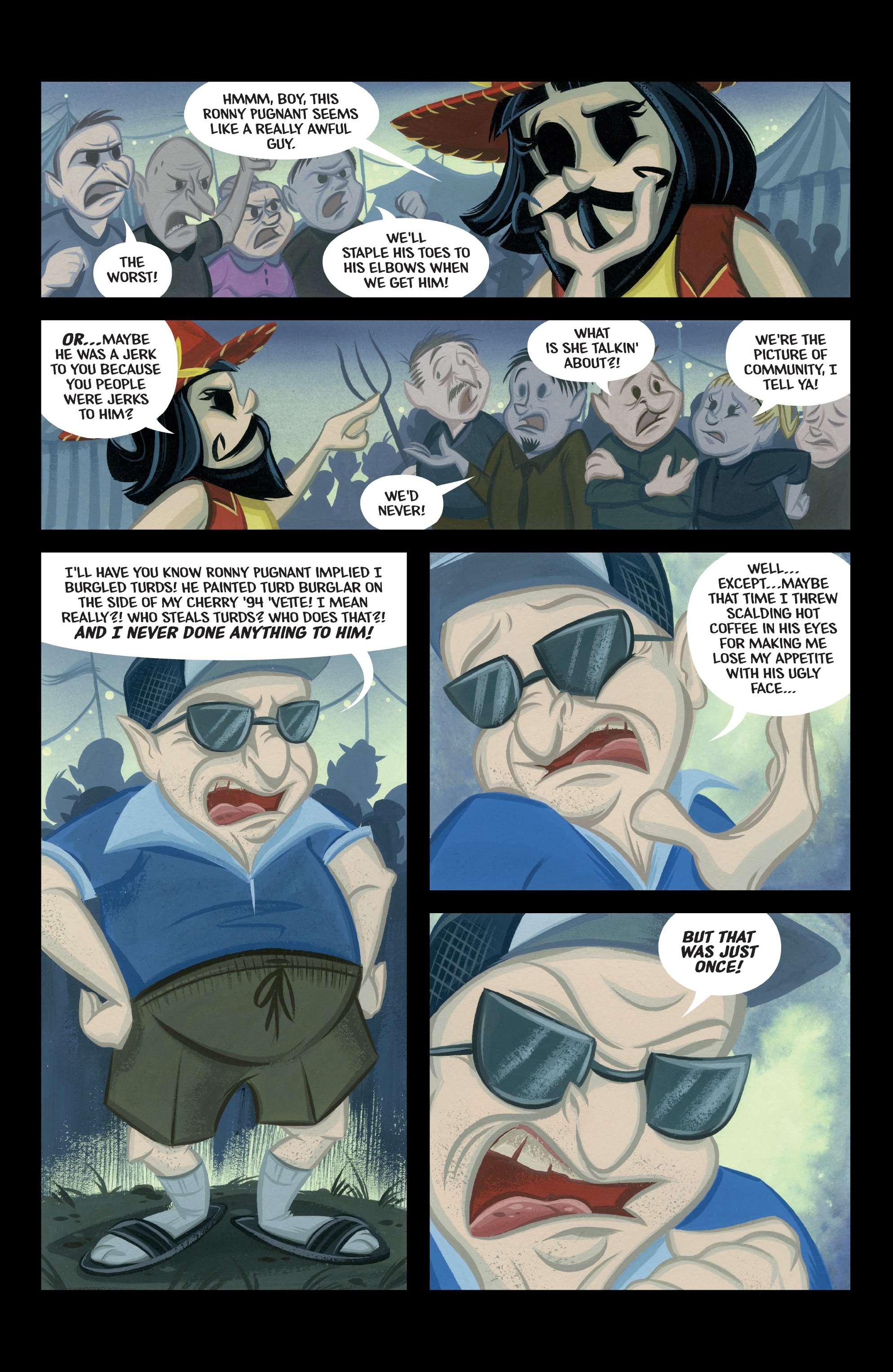 Chimichanga - The Sorrow of the World's Worst Face! issue 4 - Page 9