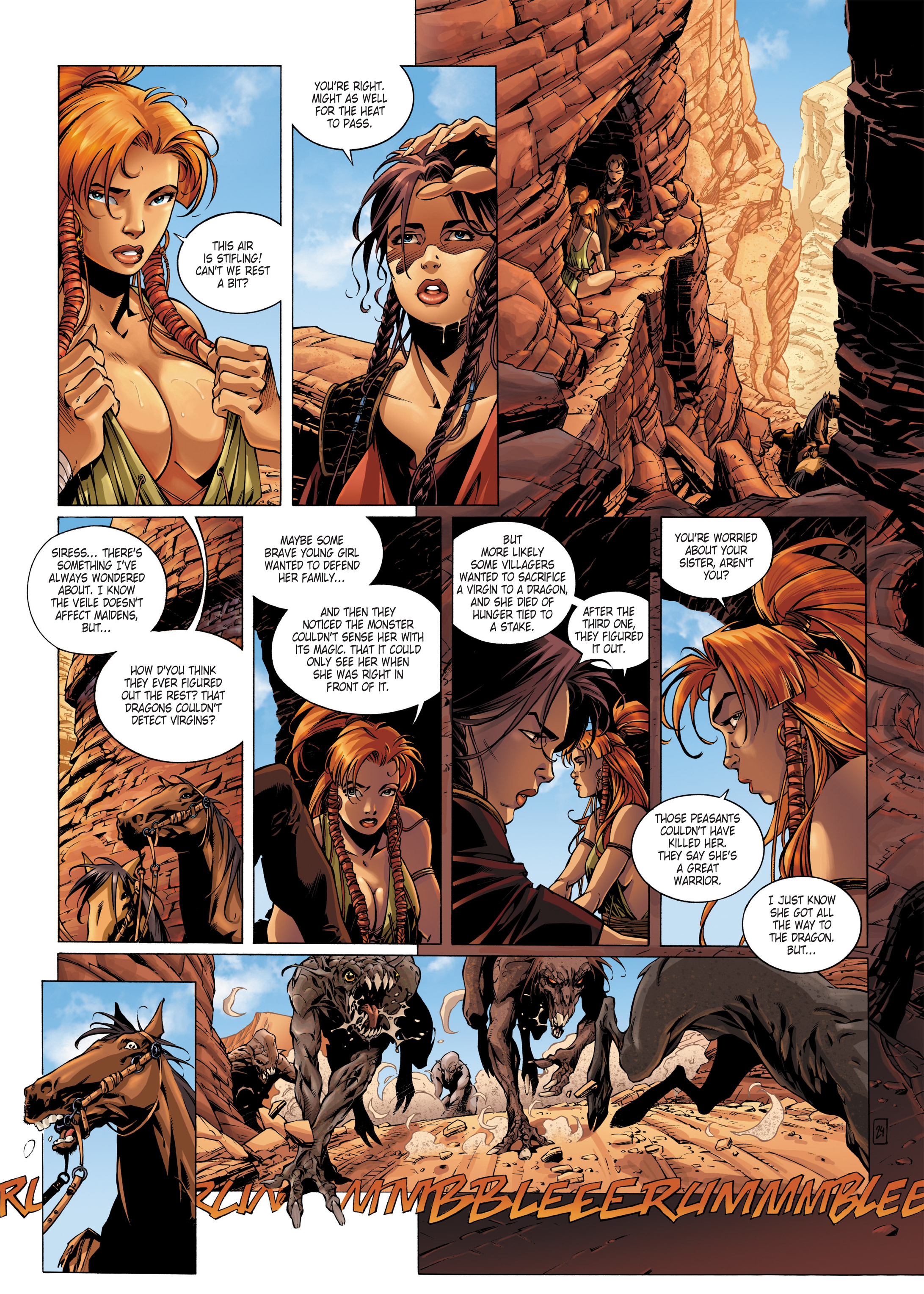 Chronicles Of The Dragon Knights (2016-) issue 1 - Page 24