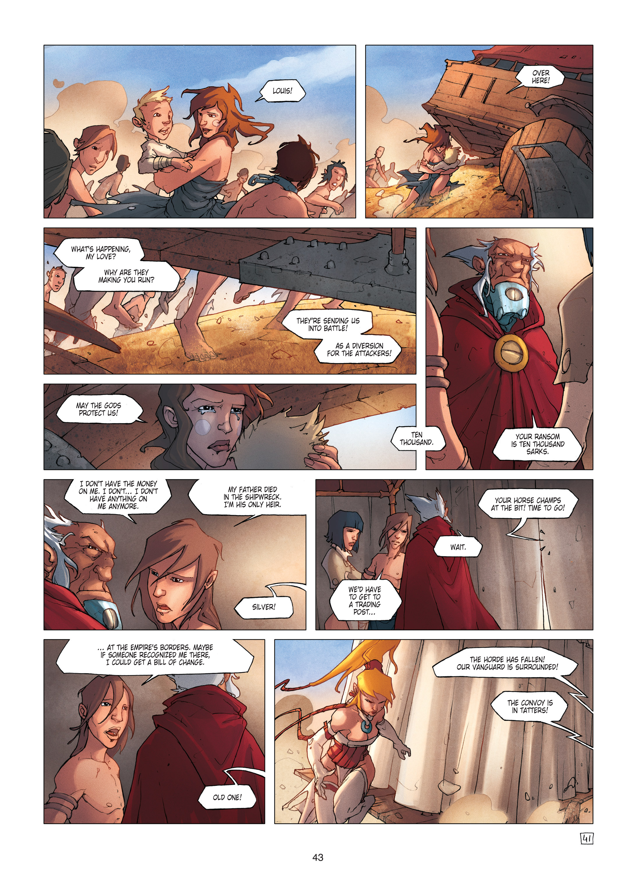 <{ $series->title }} issue 10 - Page 43