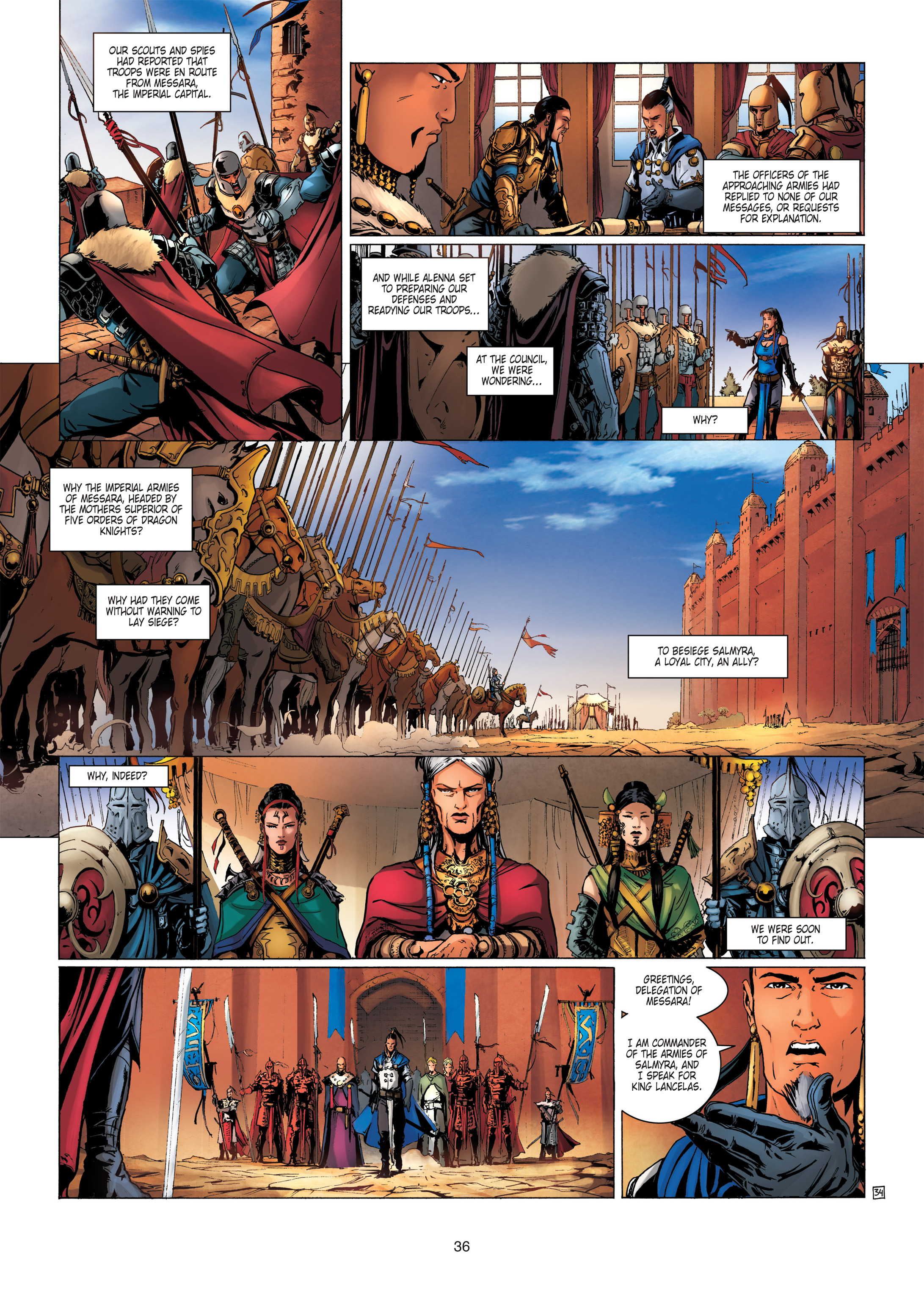 Chronicles Of The Dragon Knights (2016-) issue 13 - Page 36