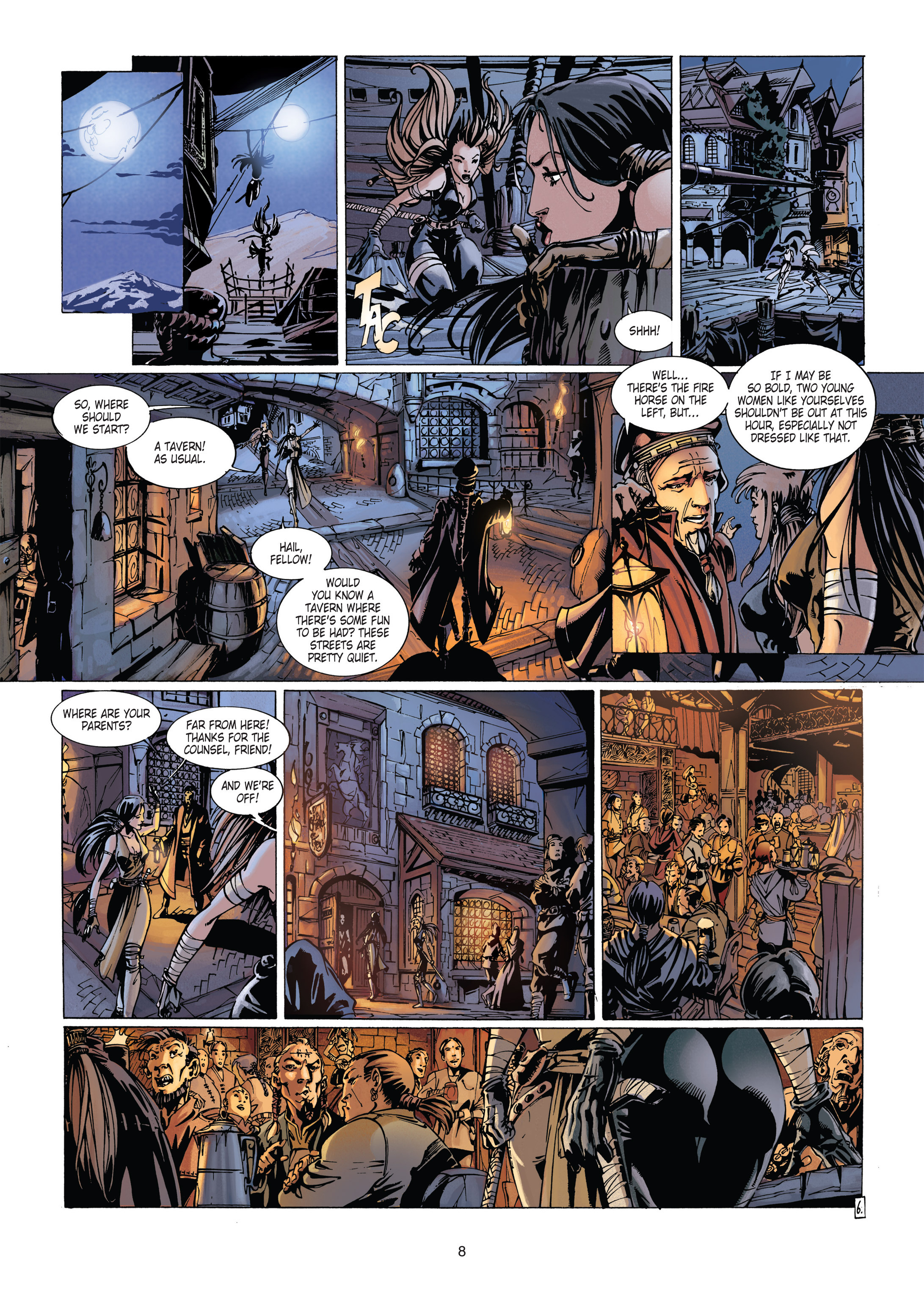 <{ $series->title }} issue 2 - Page 8