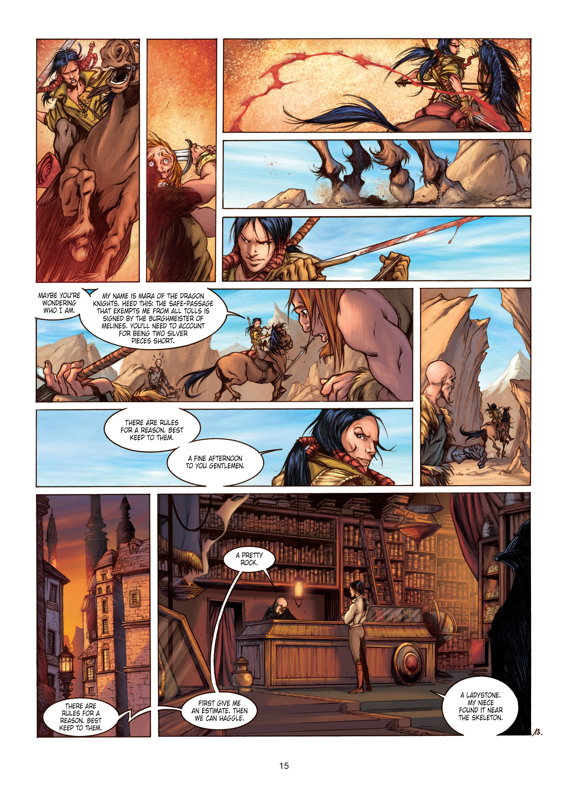 Chronicles Of The Dragon Knights (2016-) issue 3 - Page 15