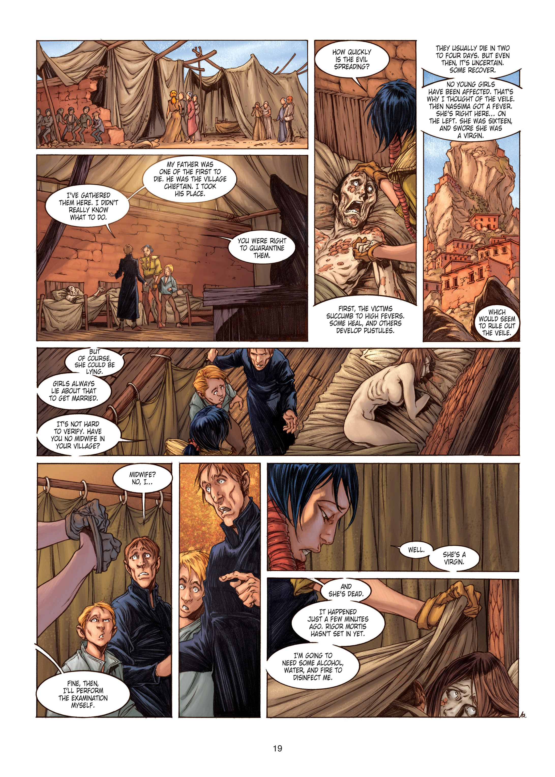 <{ $series->title }} issue 3 - Page 19