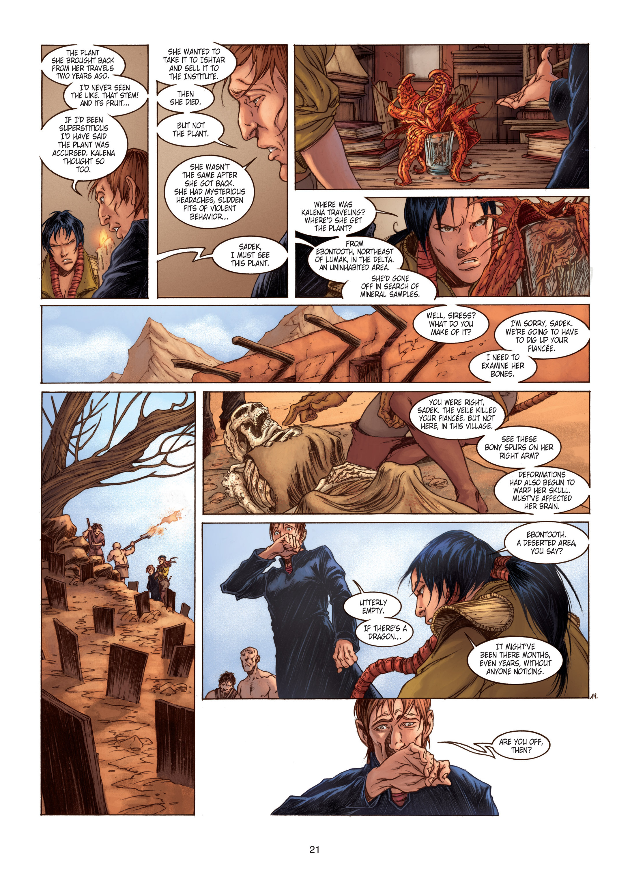 <{ $series->title }} issue 3 - Page 21