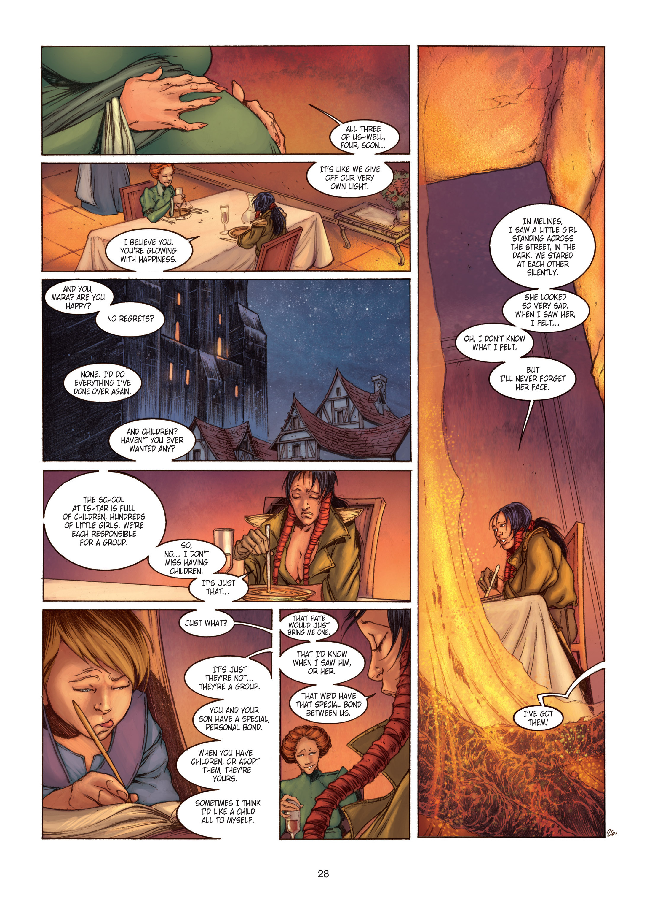 <{ $series->title }} issue 3 - Page 28