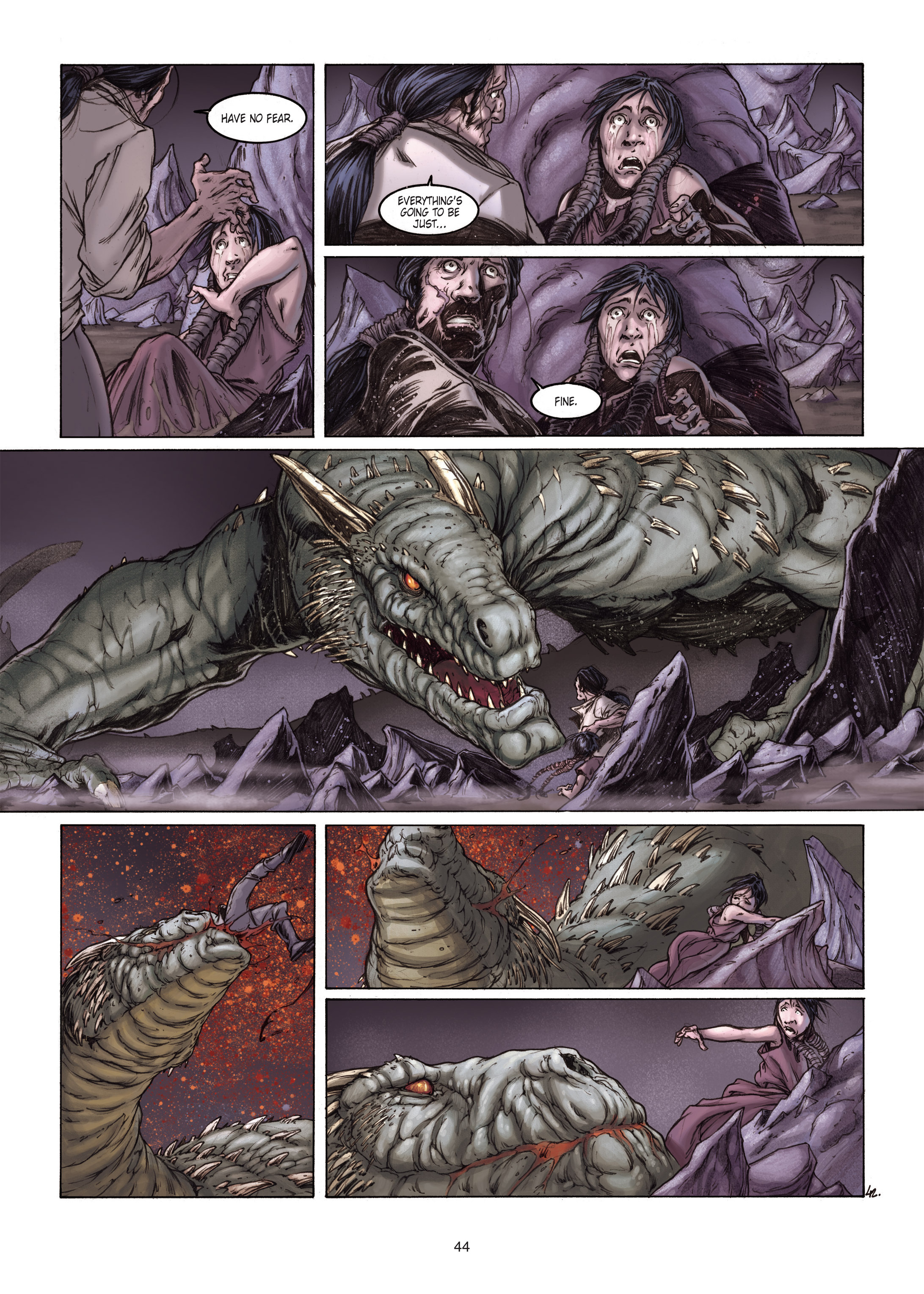 Chronicles Of The Dragon Knights (2016-) issue 3 - Page 44