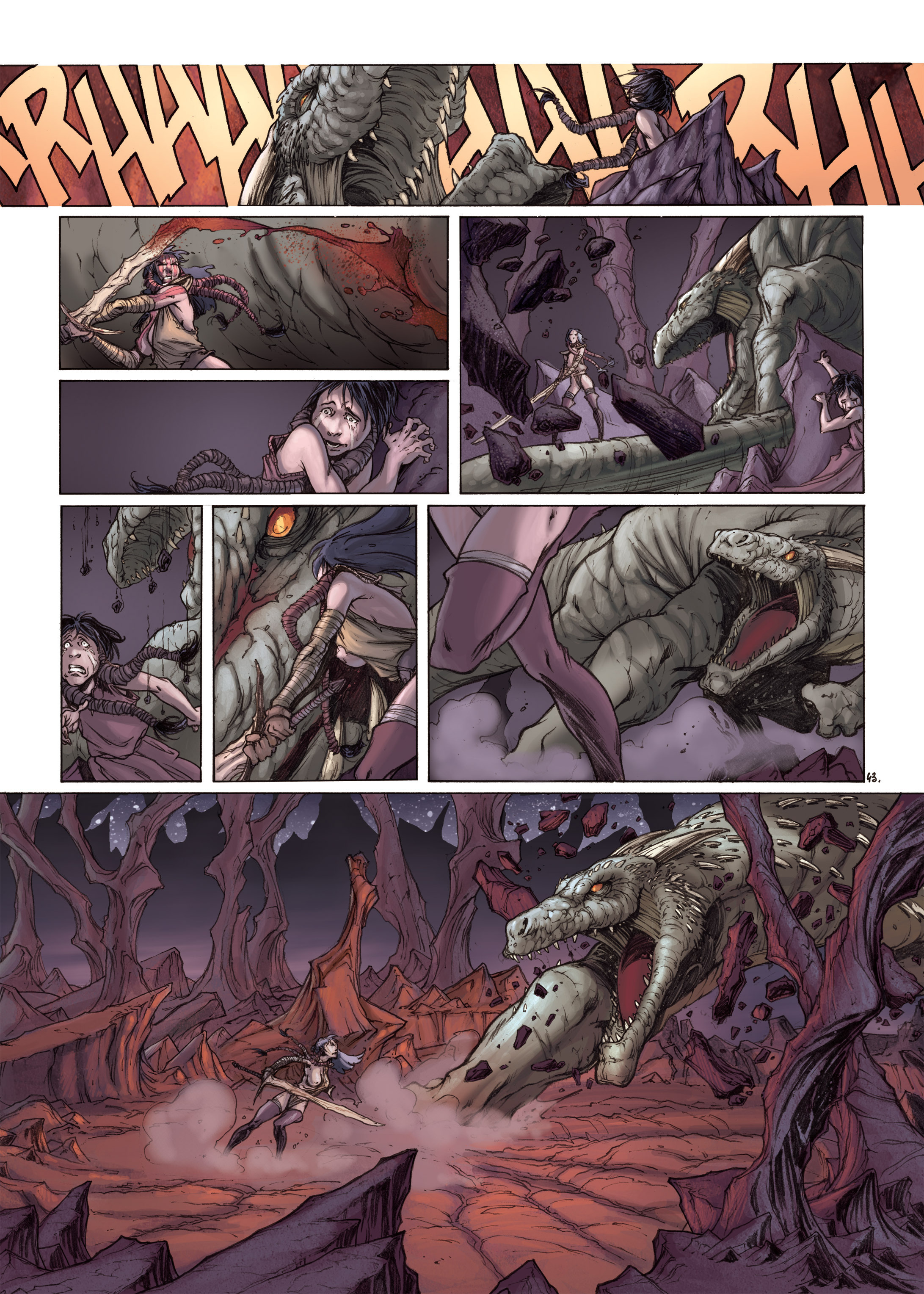 Chronicles Of The Dragon Knights (2016-) issue 3 - Page 45