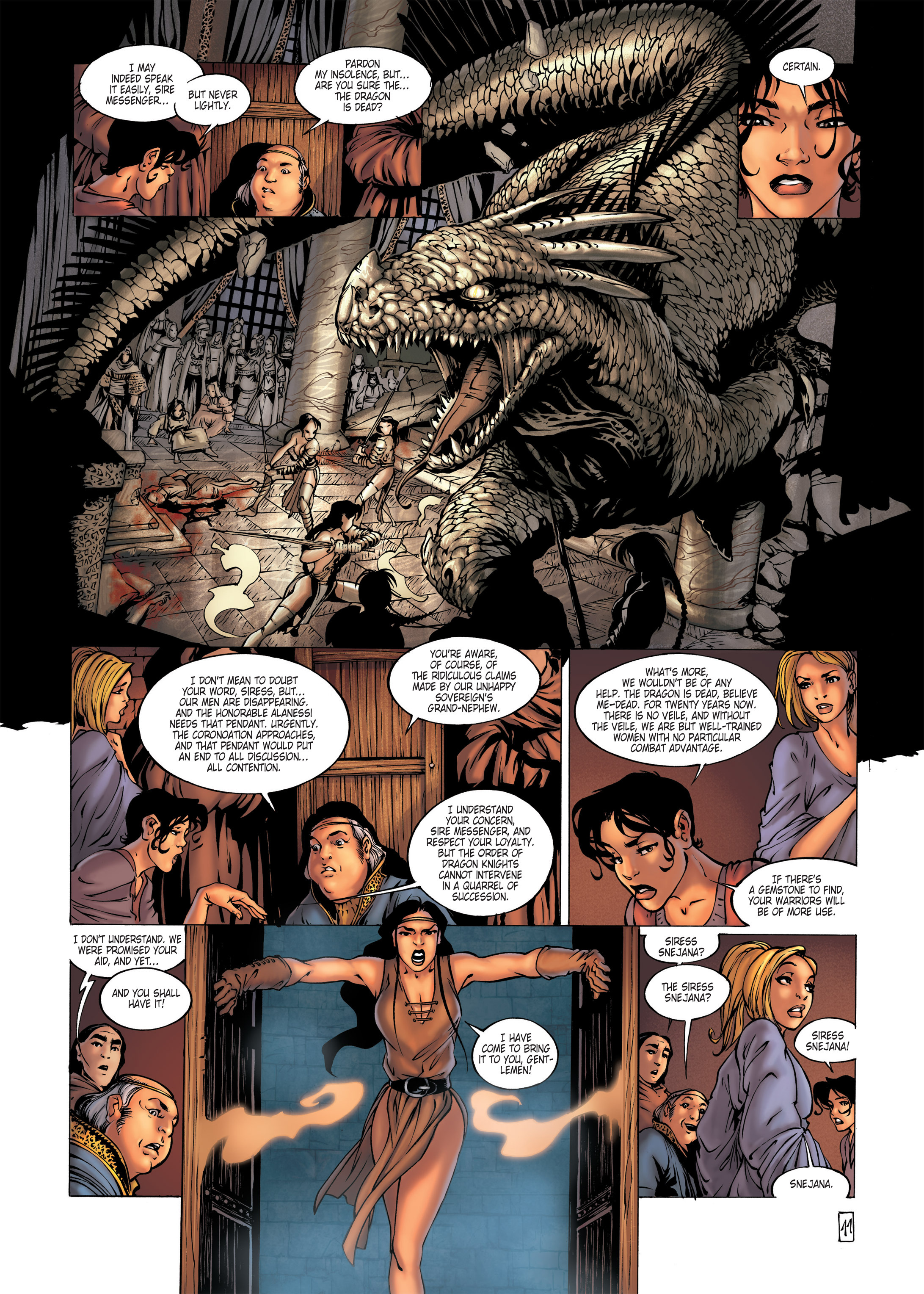 Chronicles Of The Dragon Knights (2016-) issue 5 - Page 13