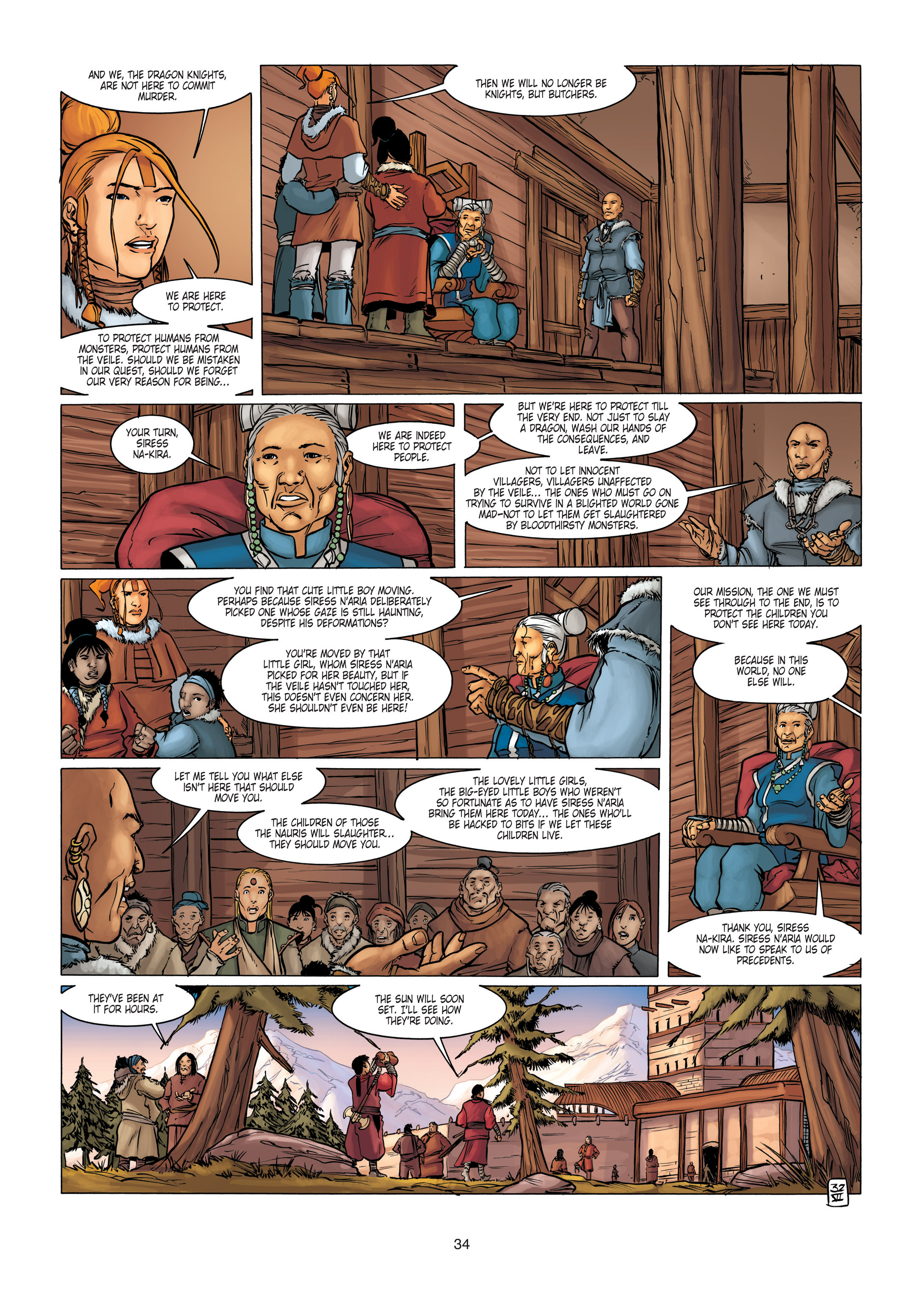 Chronicles Of The Dragon Knights (2016-) issue 6 - Page 34