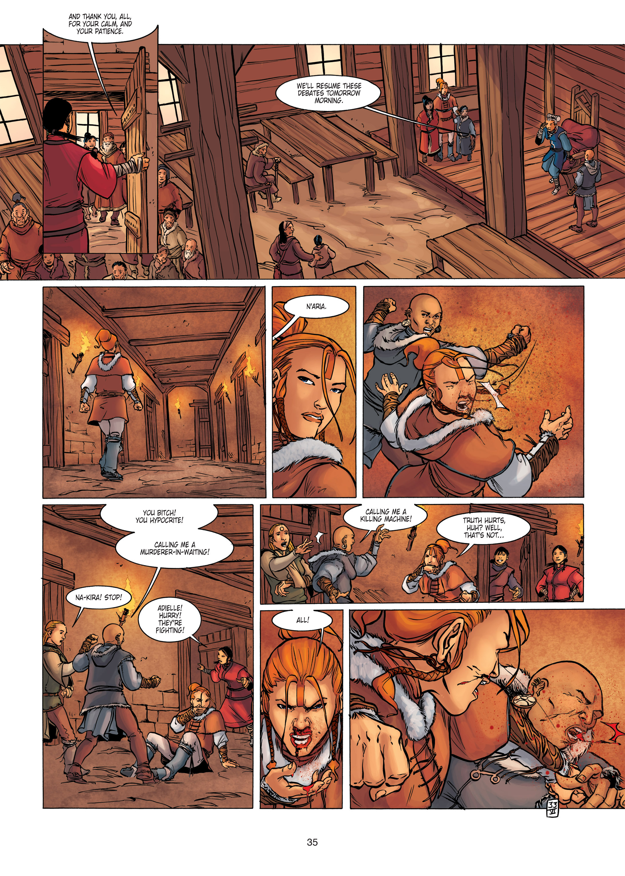 Chronicles Of The Dragon Knights (2016-) issue 6 - Page 35