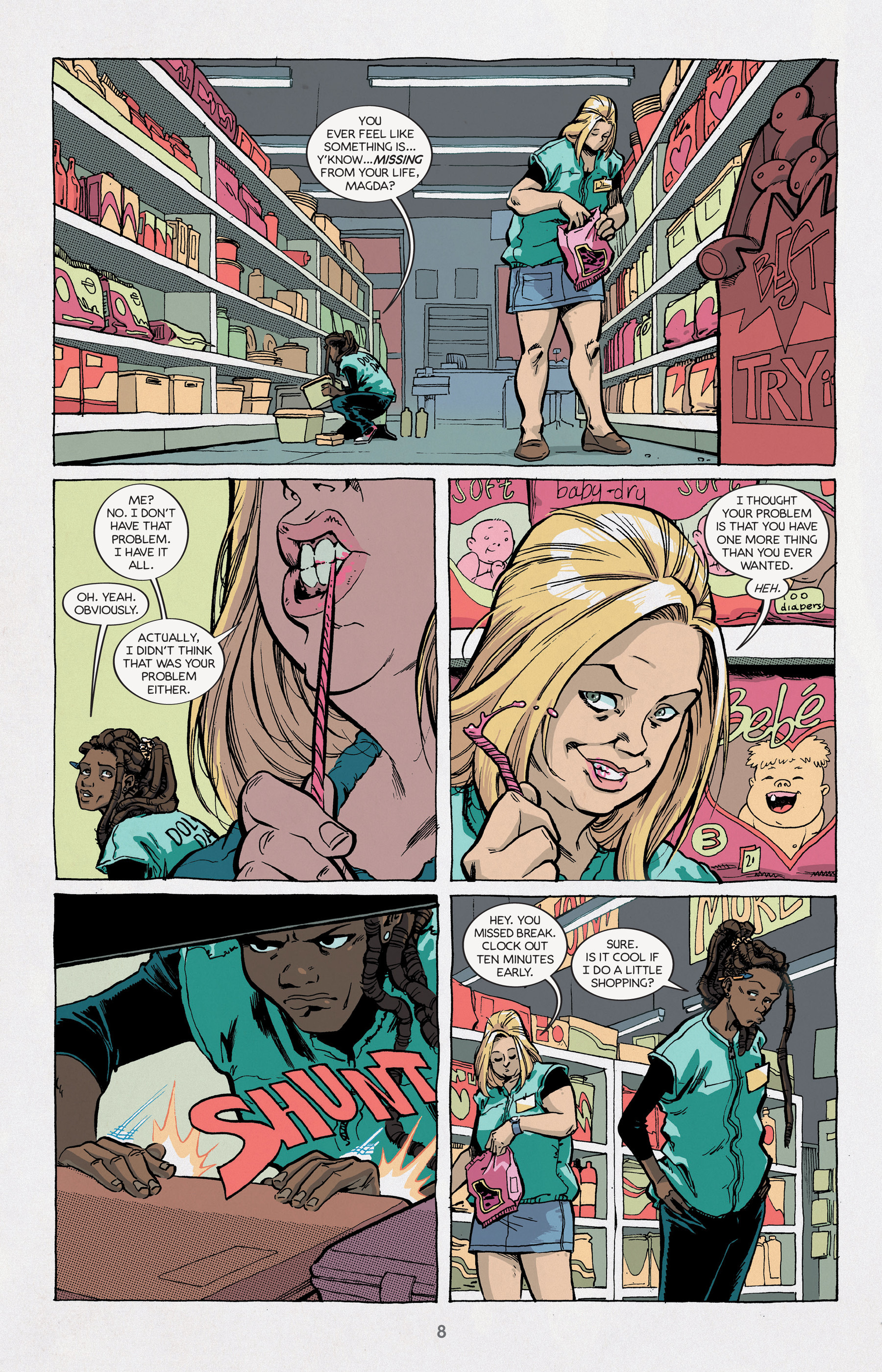 <{ $series->title }} issue 1 - Page 8