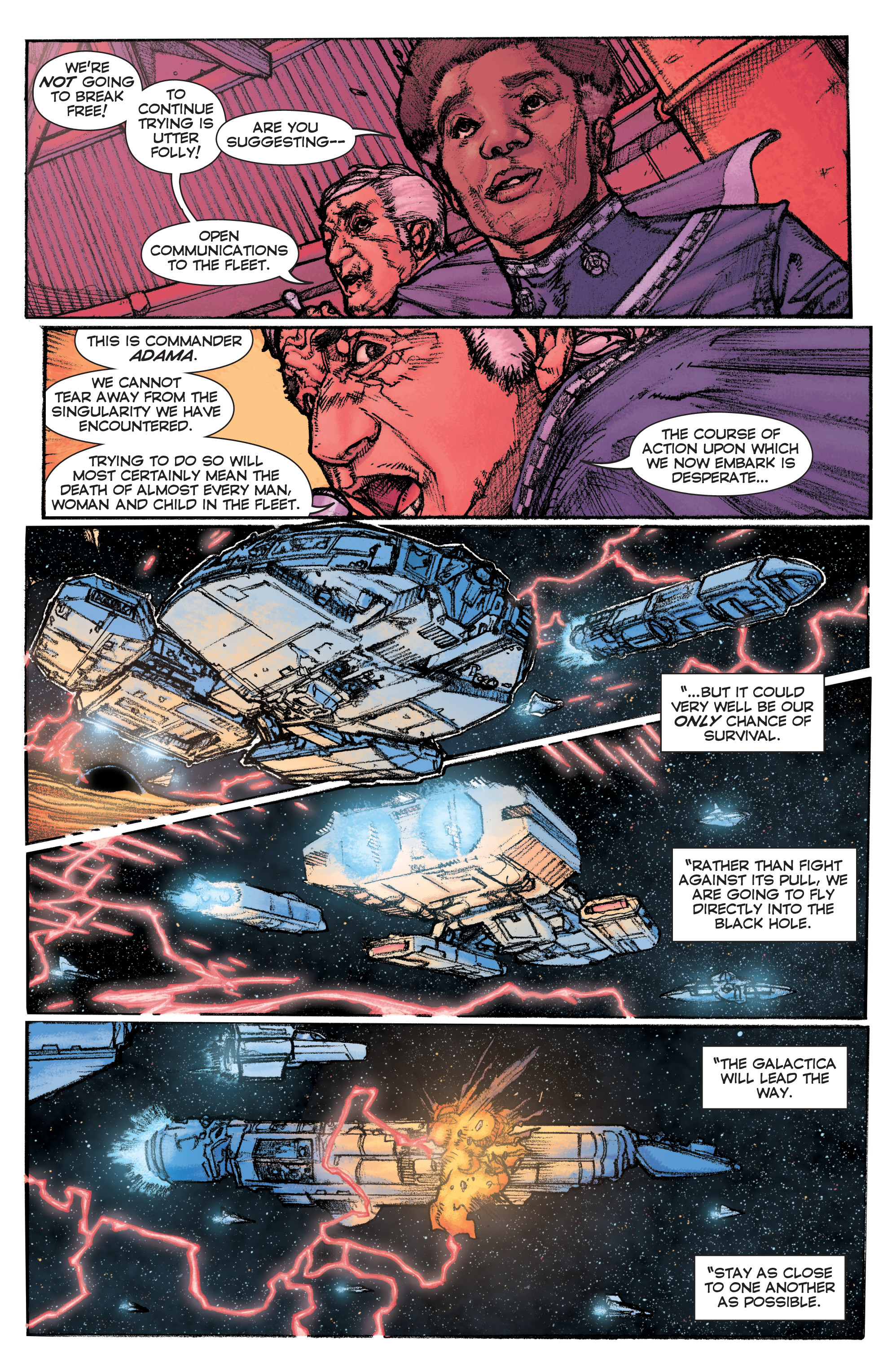 Classic Battlestar Galactica: Folly Of The Gods issue 1 - Page 8