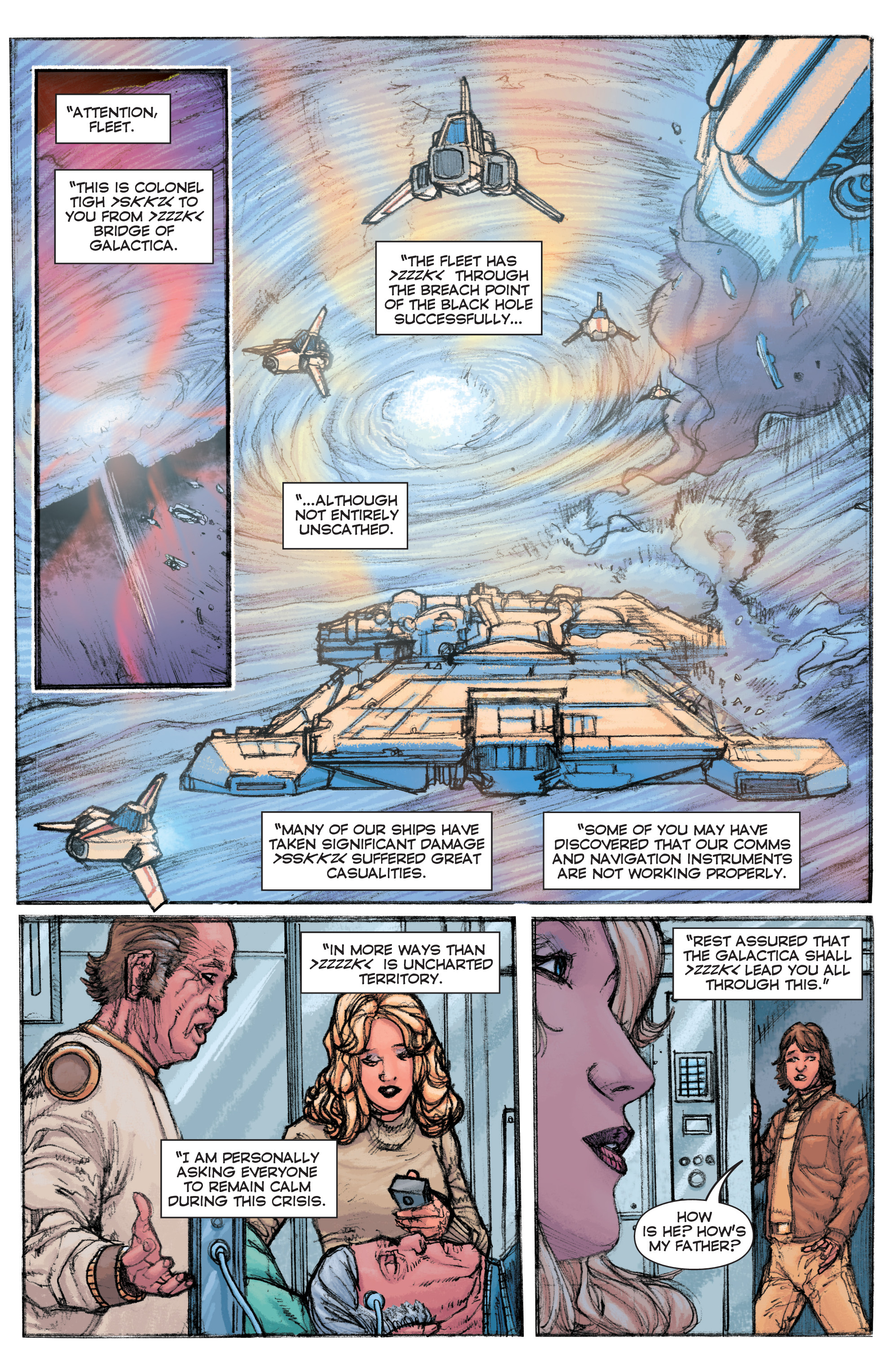 Classic Battlestar Galactica: Folly Of The Gods issue 1 - Page 11