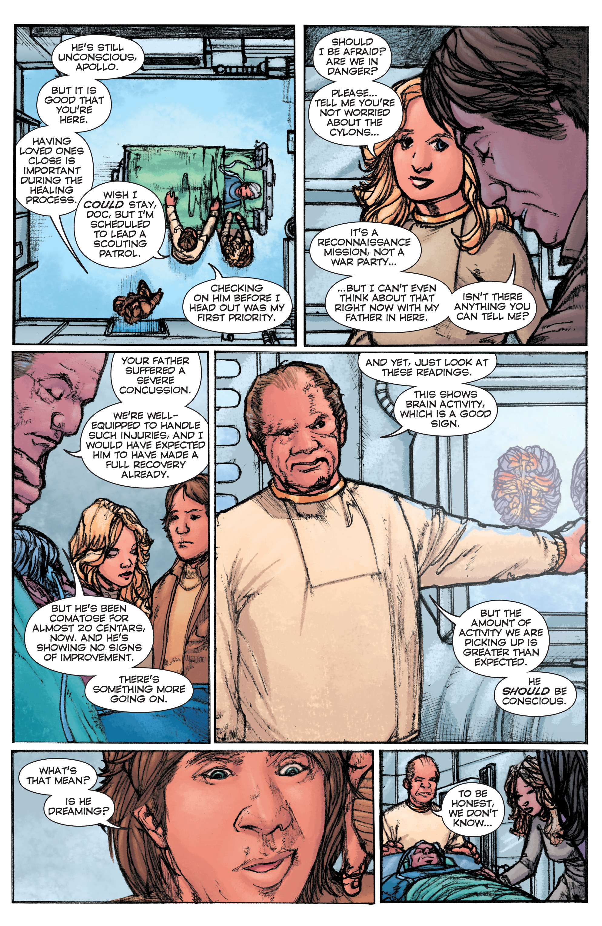 Classic Battlestar Galactica: Folly Of The Gods issue 1 - Page 12