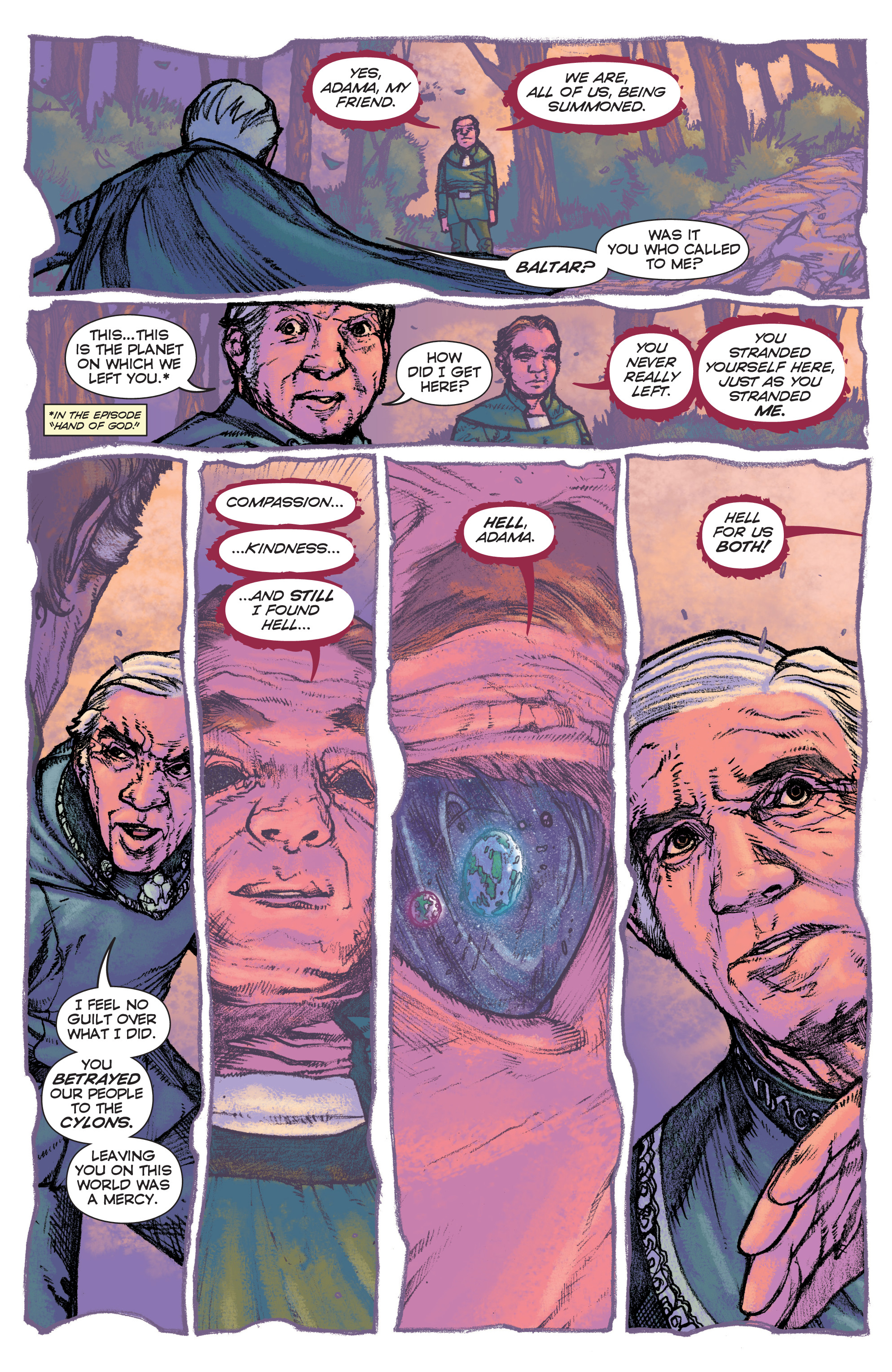 Classic Battlestar Galactica: Folly Of The Gods issue 1 - Page 14