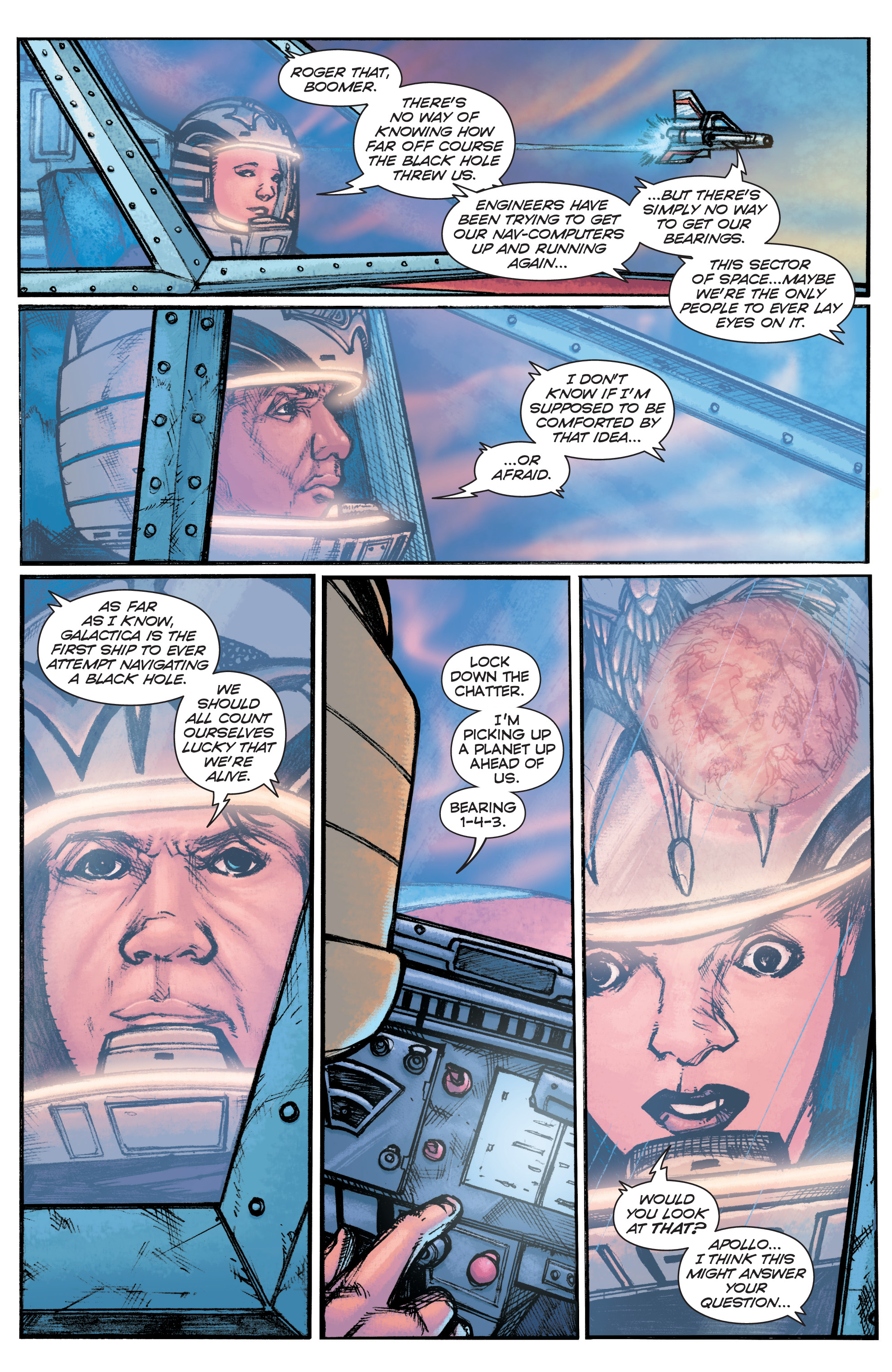 Classic Battlestar Galactica: Folly Of The Gods issue 1 - Page 18