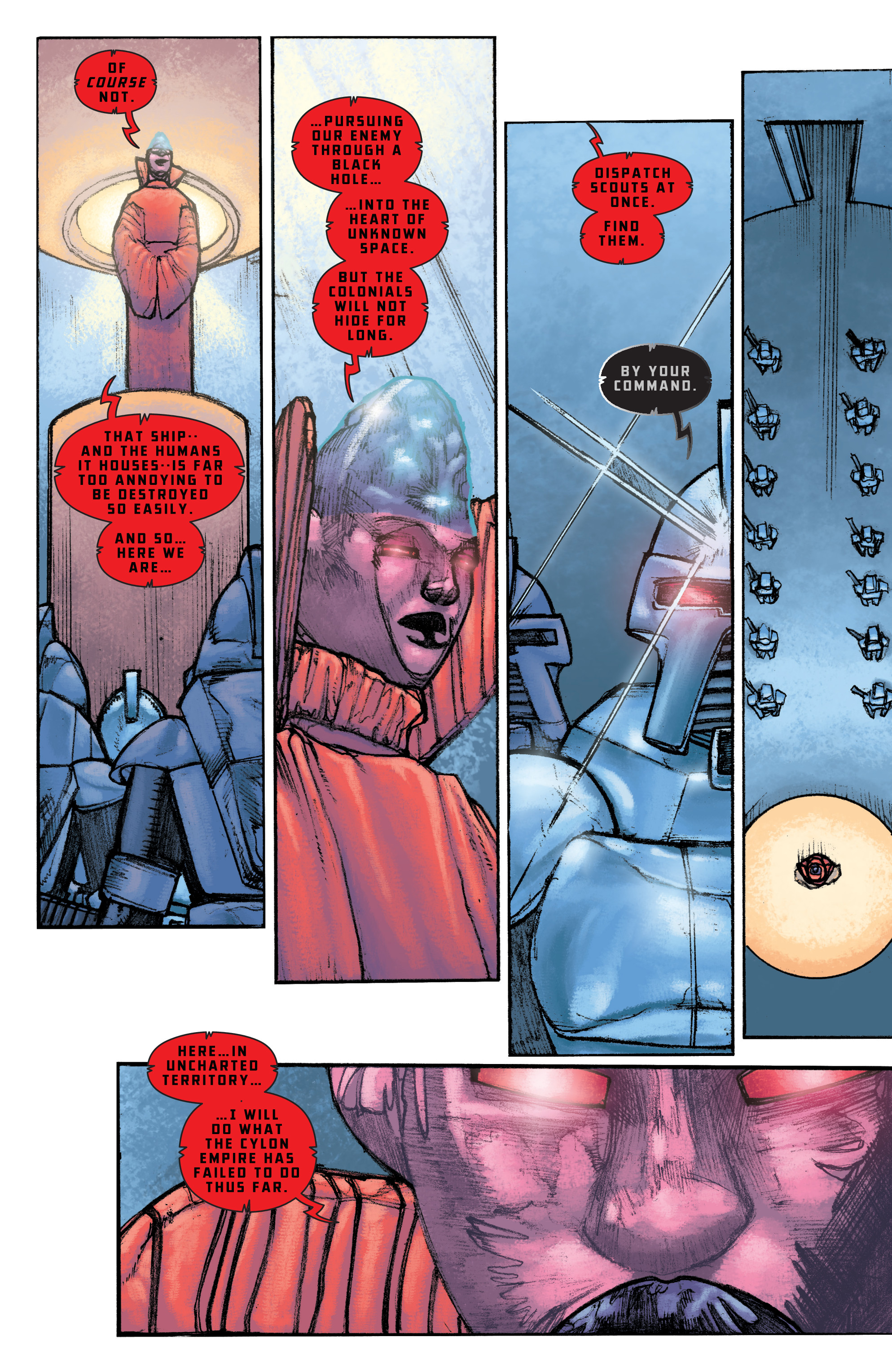 Classic Battlestar Galactica: Folly Of The Gods issue 1 - Page 23