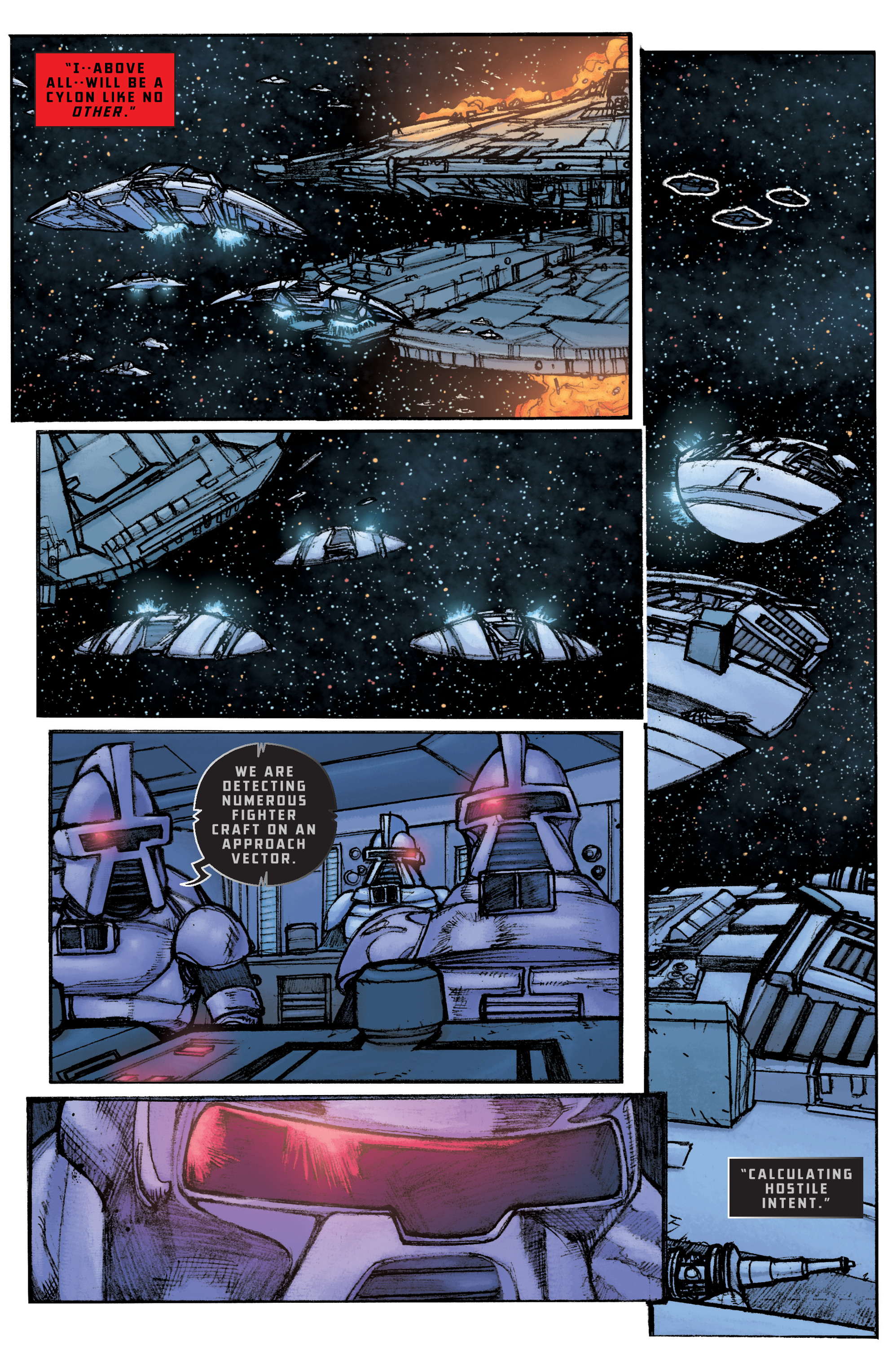 Classic Battlestar Galactica: Folly Of The Gods issue 1 - Page 24