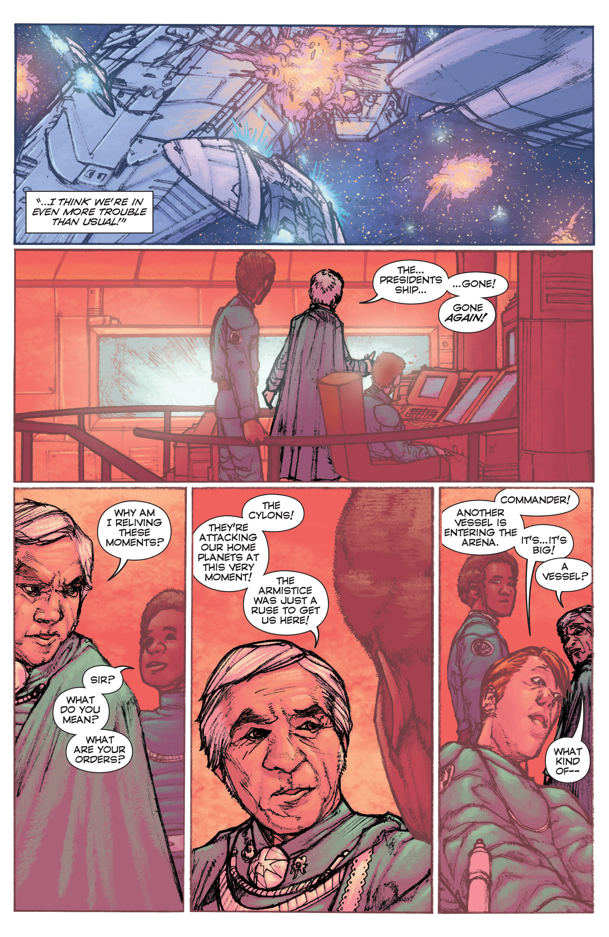 Classic Battlestar Galactica: Folly Of The Gods issue 1 - Page 40