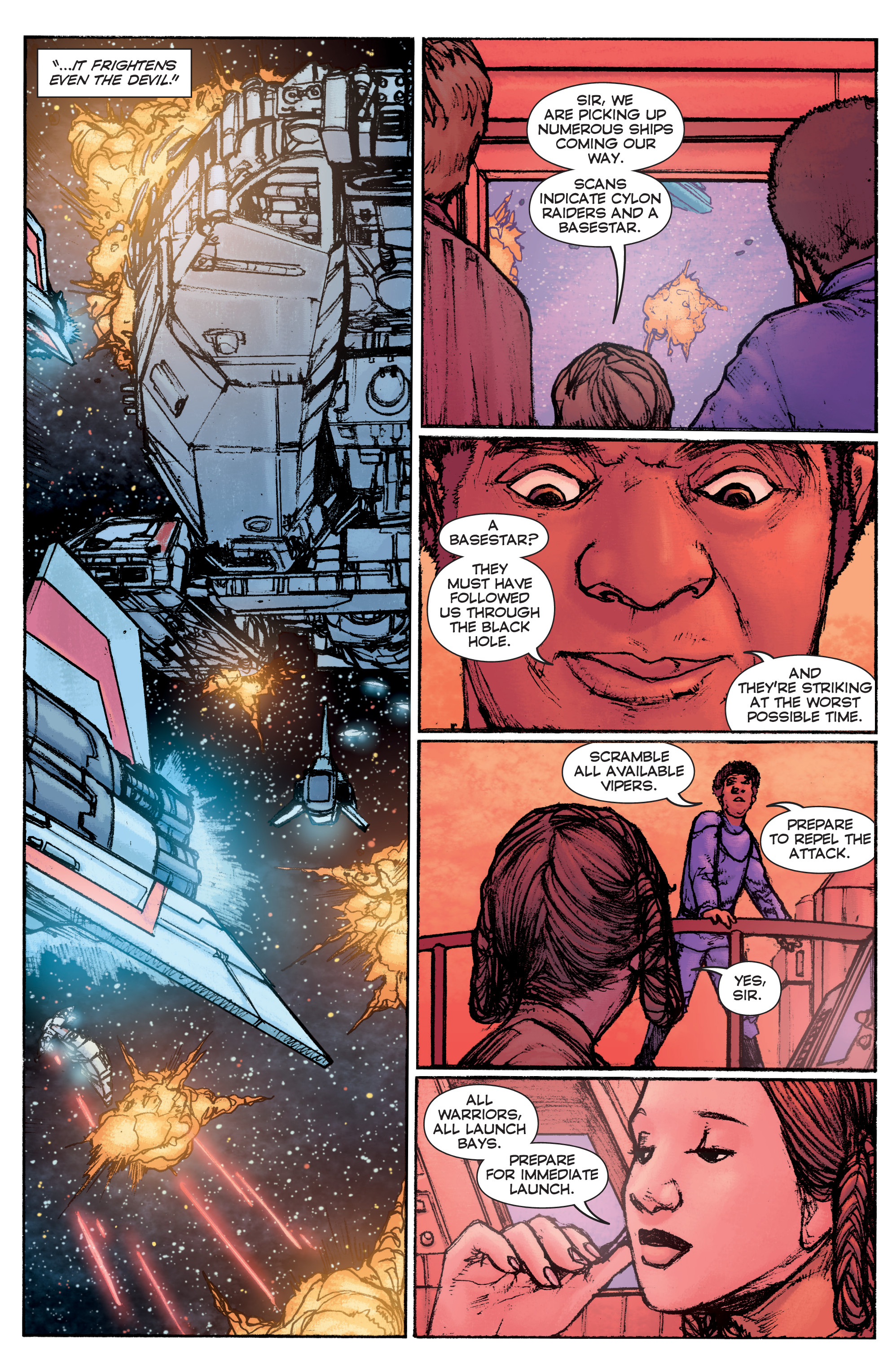 Classic Battlestar Galactica: Folly Of The Gods issue 1 - Page 46