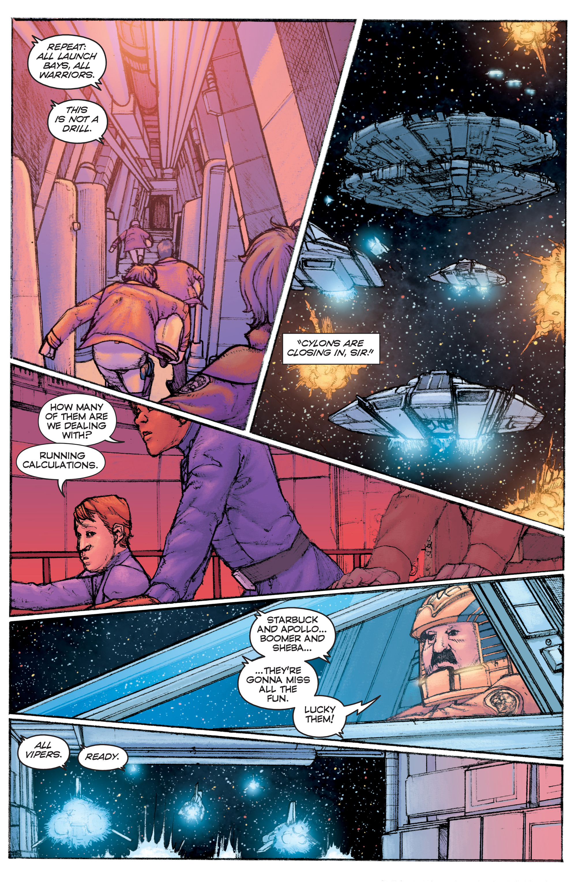 Classic Battlestar Galactica: Folly Of The Gods issue 1 - Page 47