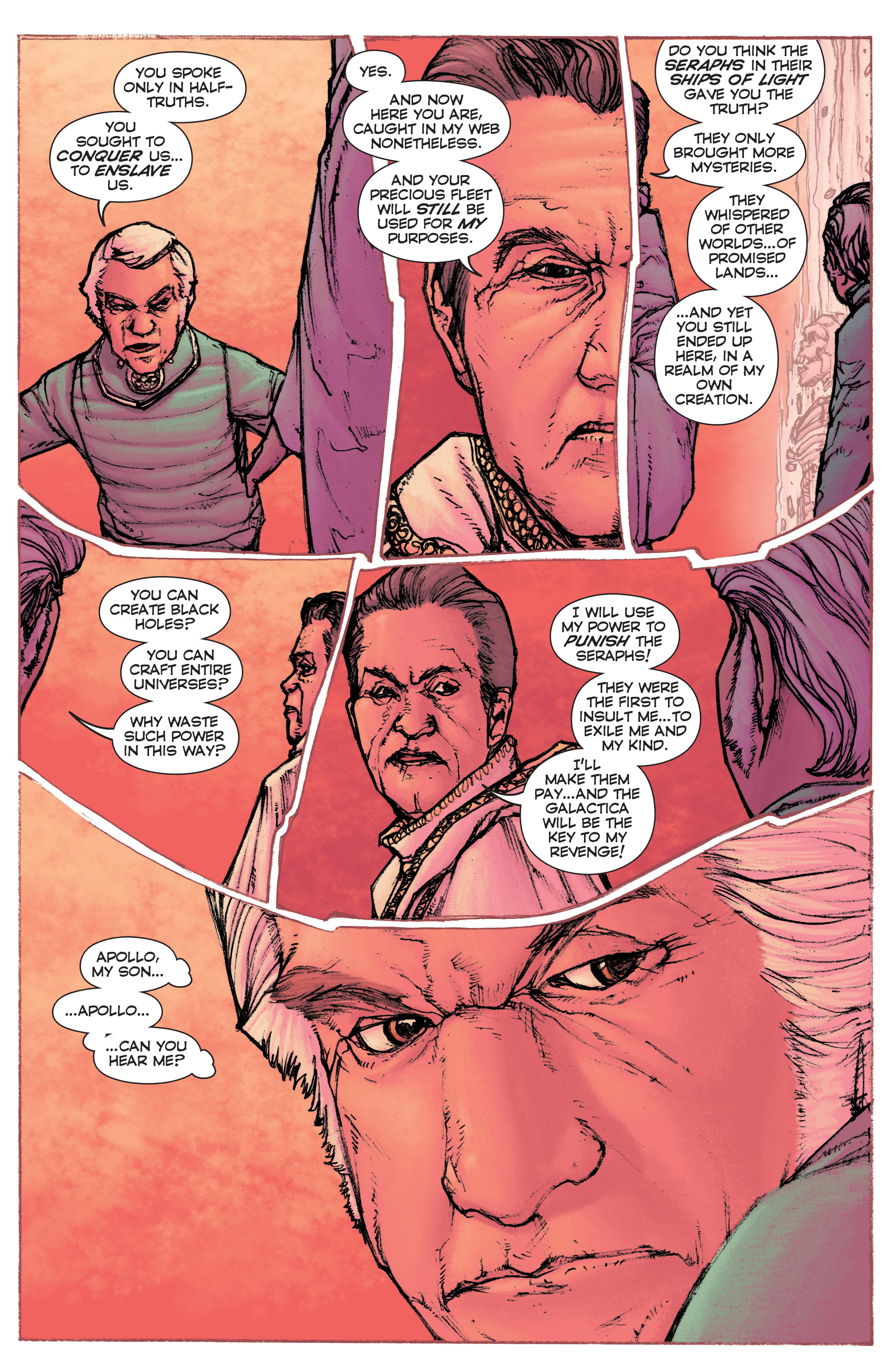 Classic Battlestar Galactica: Folly Of The Gods issue 1 - Page 55