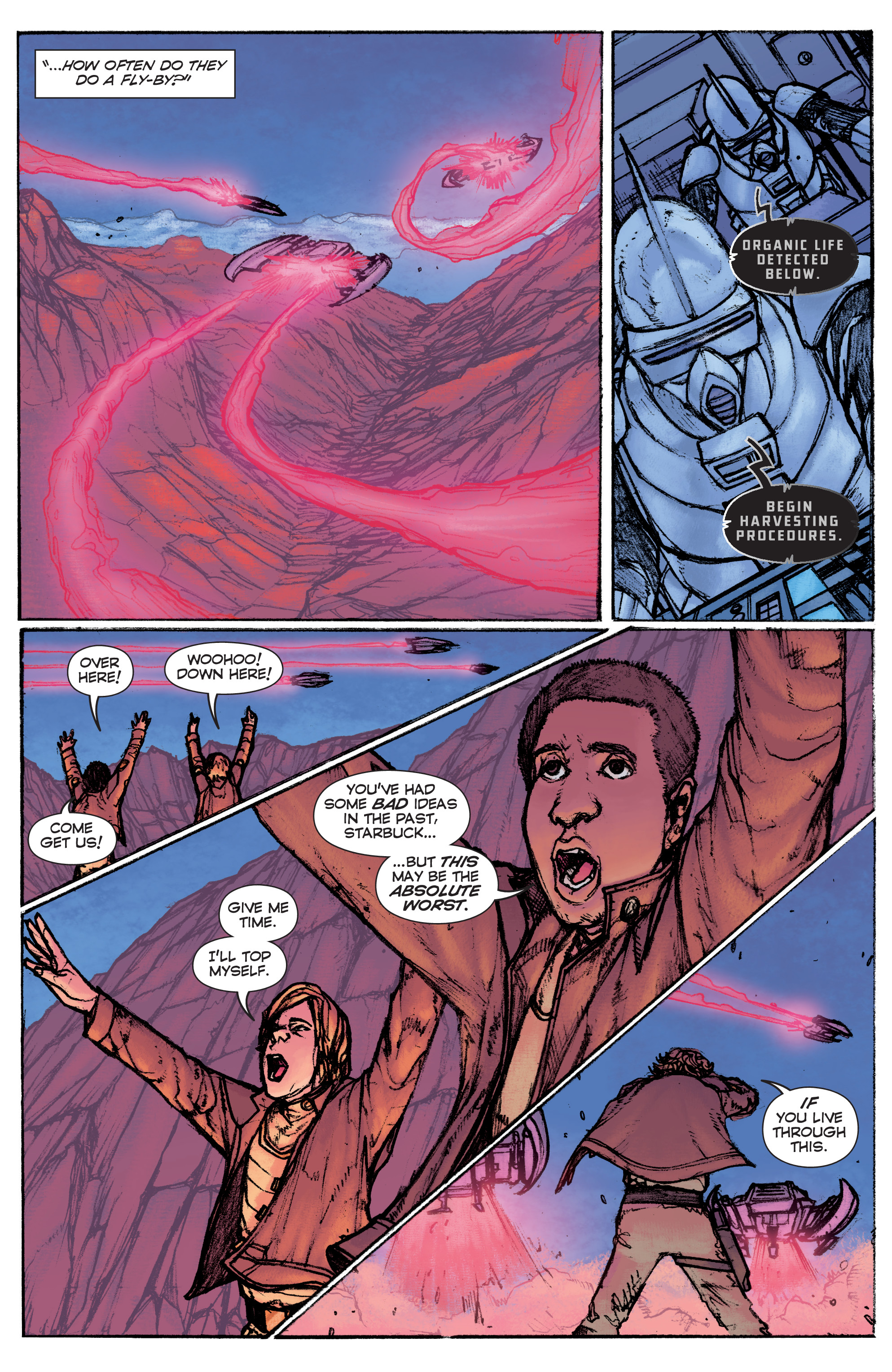 Classic Battlestar Galactica: Folly Of The Gods issue 1 - Page 58