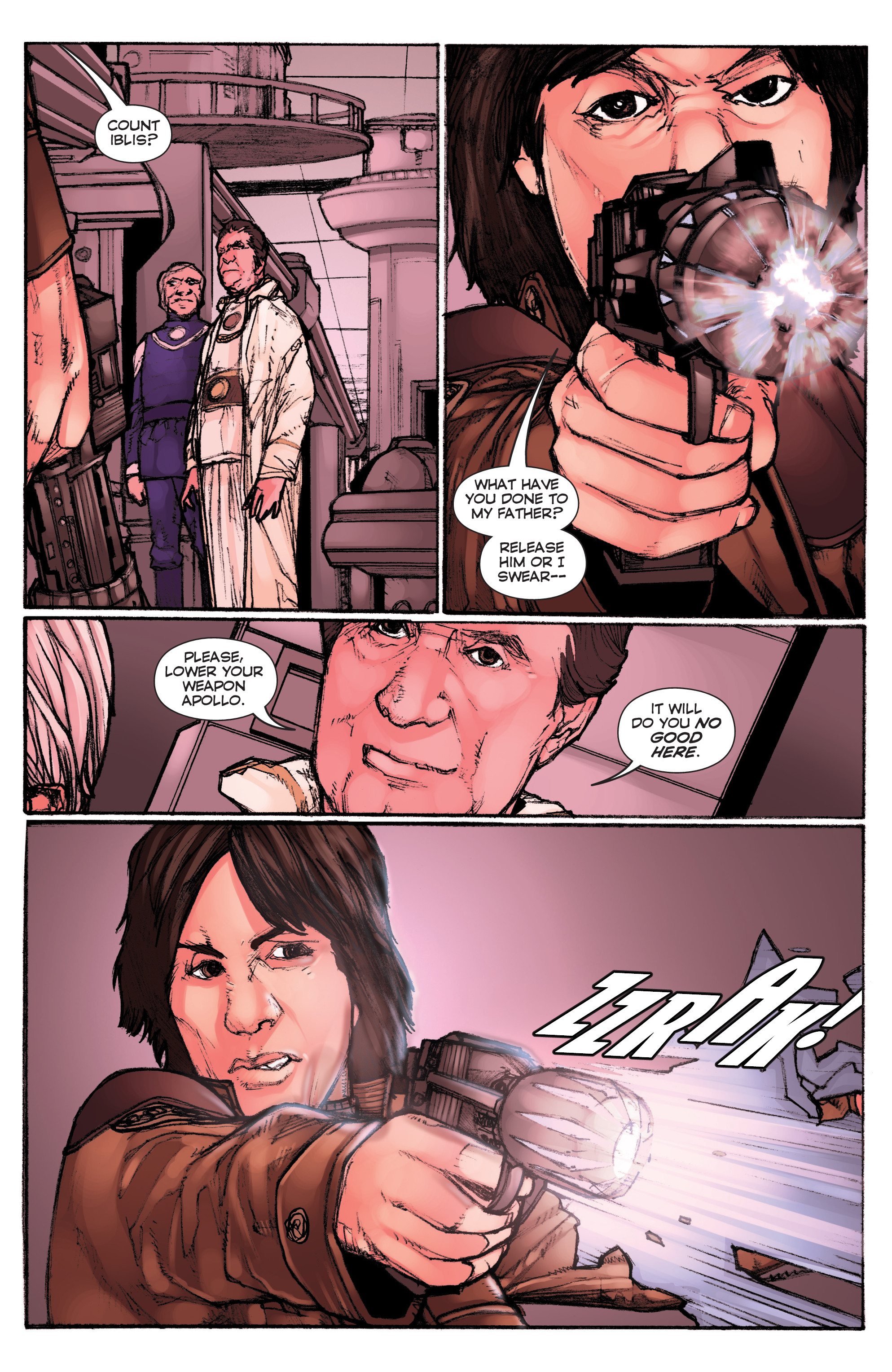 Classic Battlestar Galactica: Folly Of The Gods issue 1 - Page 84