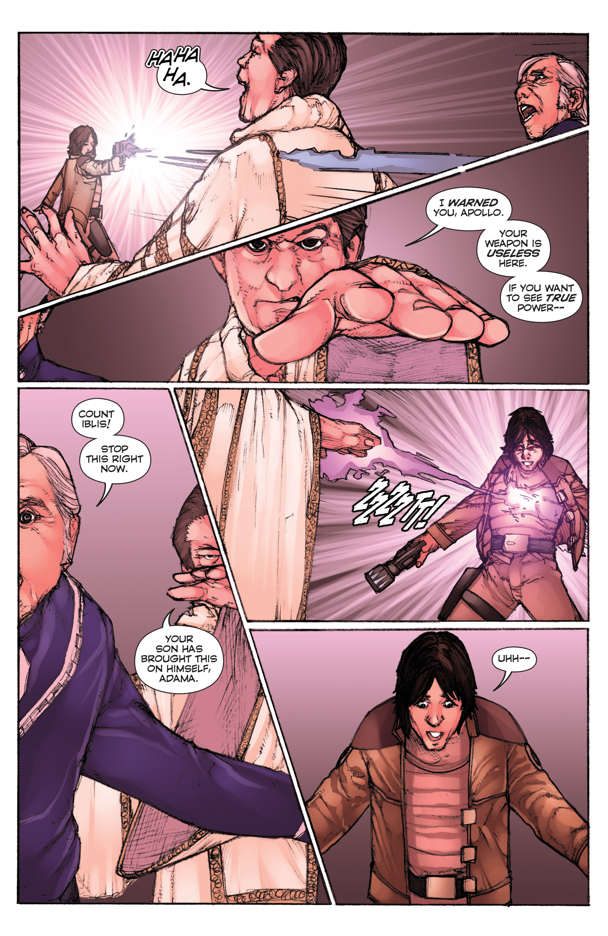 Classic Battlestar Galactica: Folly Of The Gods issue 1 - Page 85