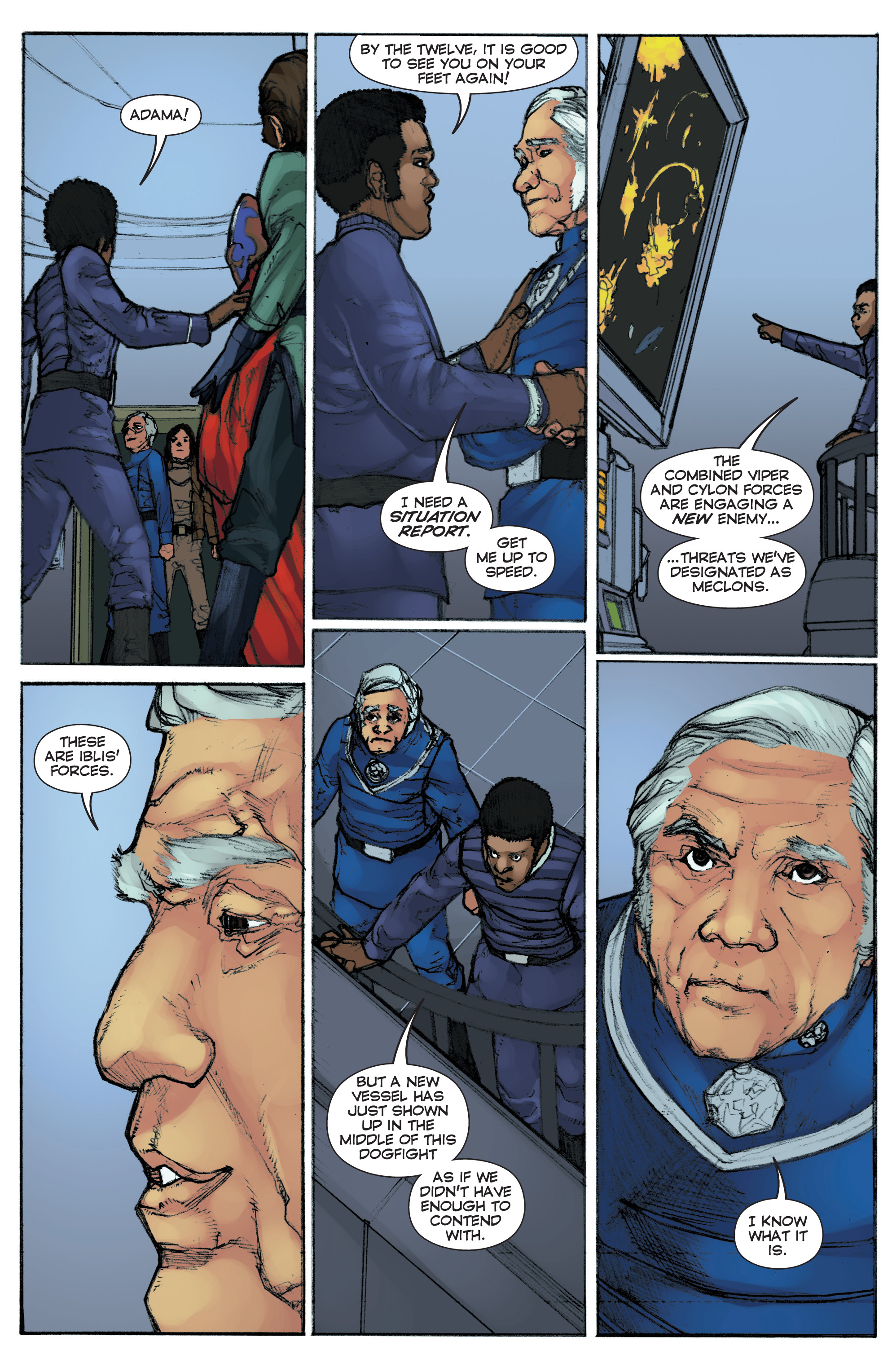 Classic Battlestar Galactica: Folly Of The Gods issue 1 - Page 93