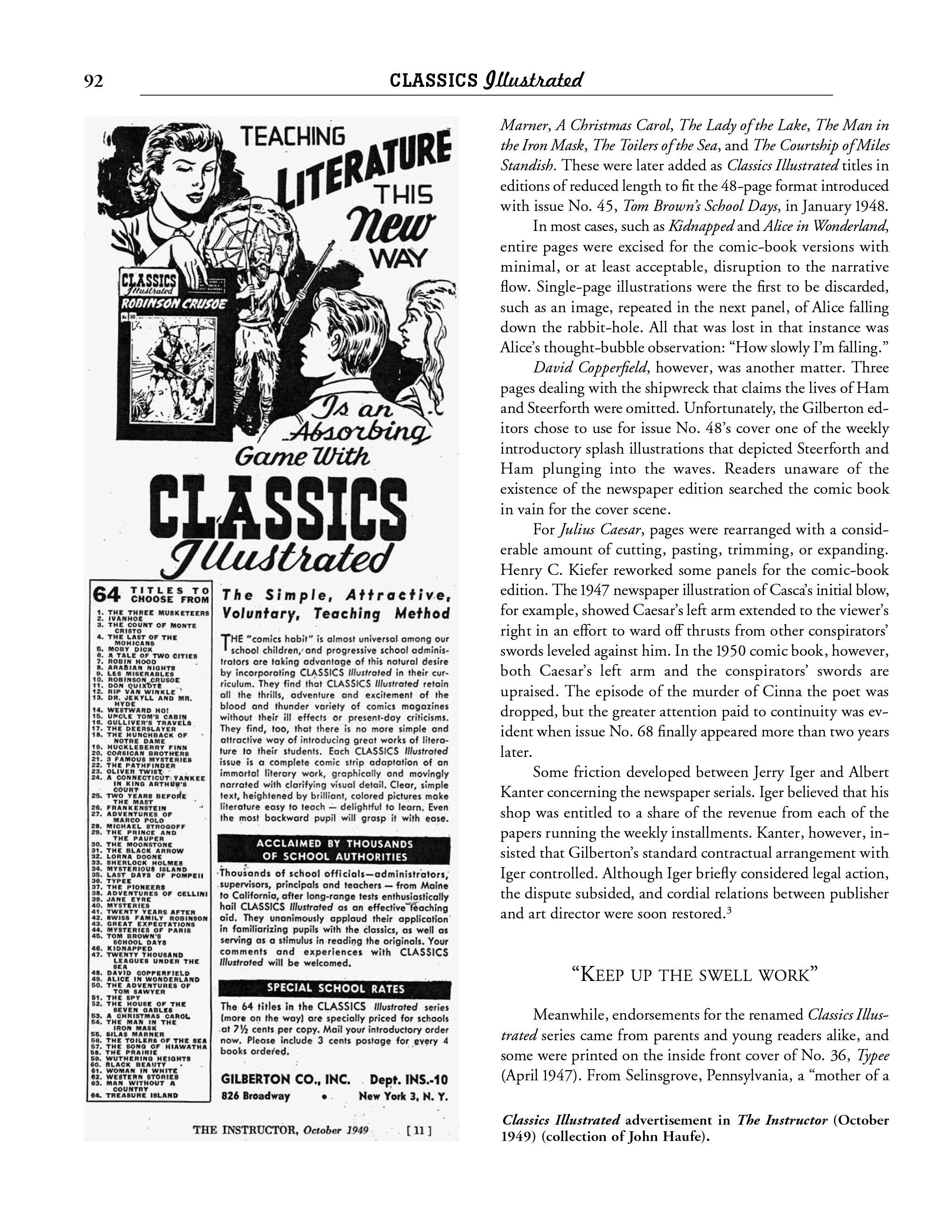 Classics Illustrated: A Cultural History (2011, 2nd Edition) issue 1 - Page 113