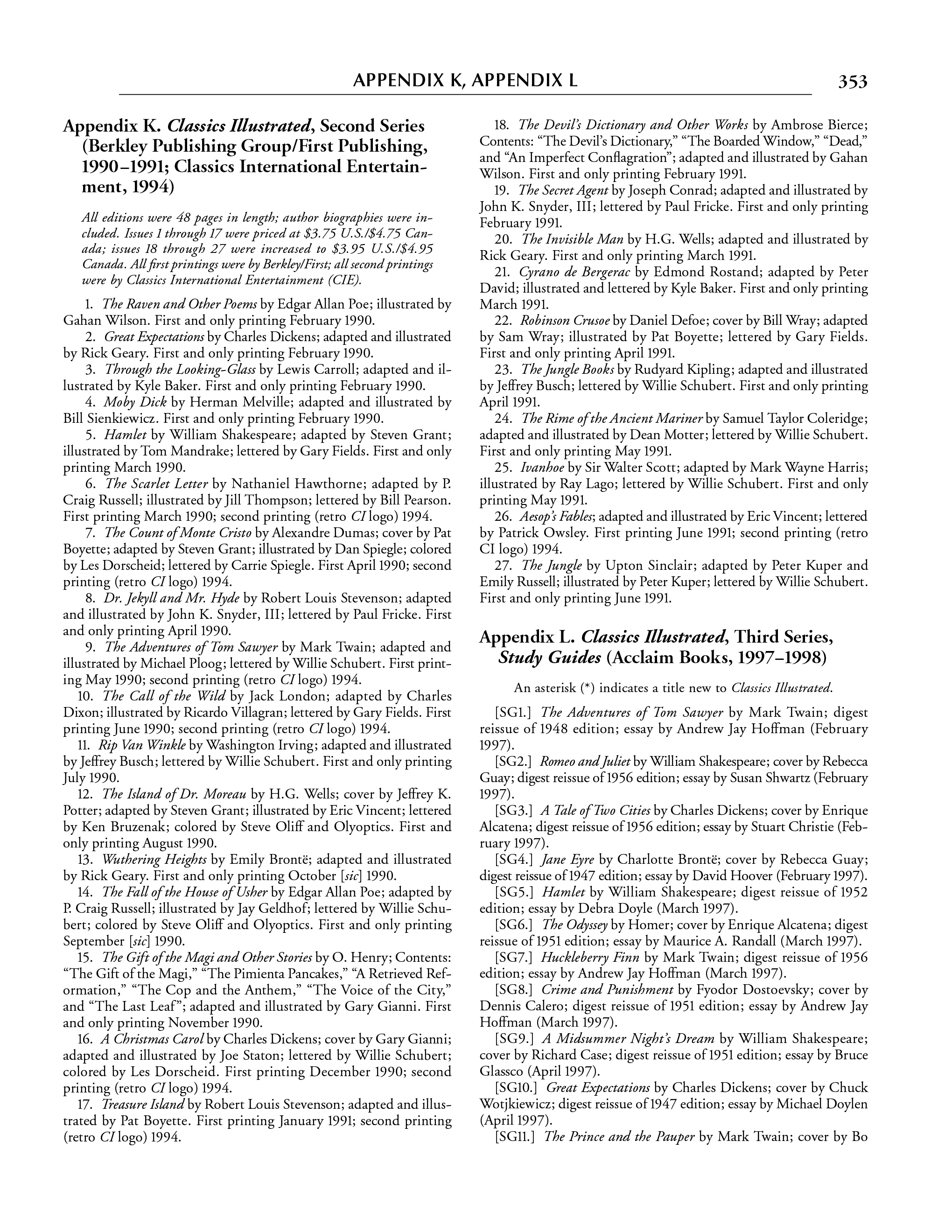 Classics Illustrated: A Cultural History (2011, 2nd Edition) issue 1 - Page 382