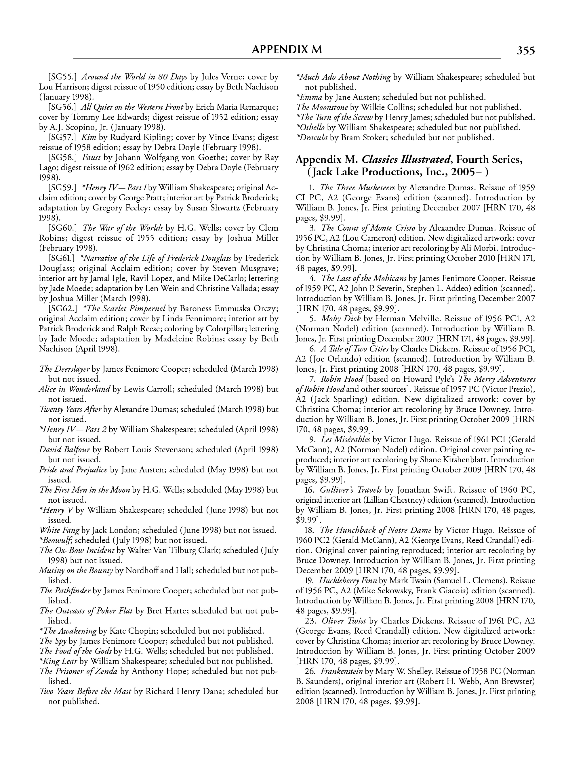 Classics Illustrated: A Cultural History (2011, 2nd Edition) issue 1 - Page 384