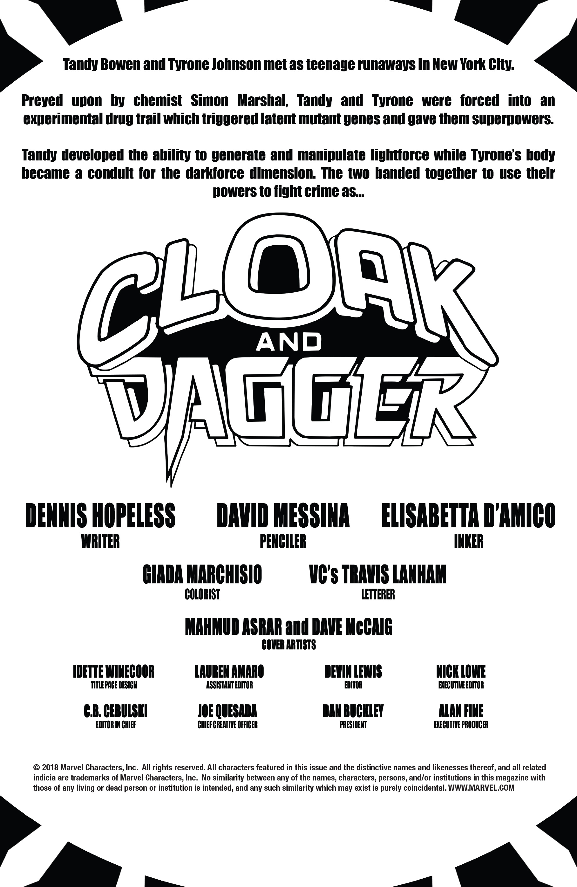 Cloak and Dagger (2018-): Chapter 1 - Page 2
