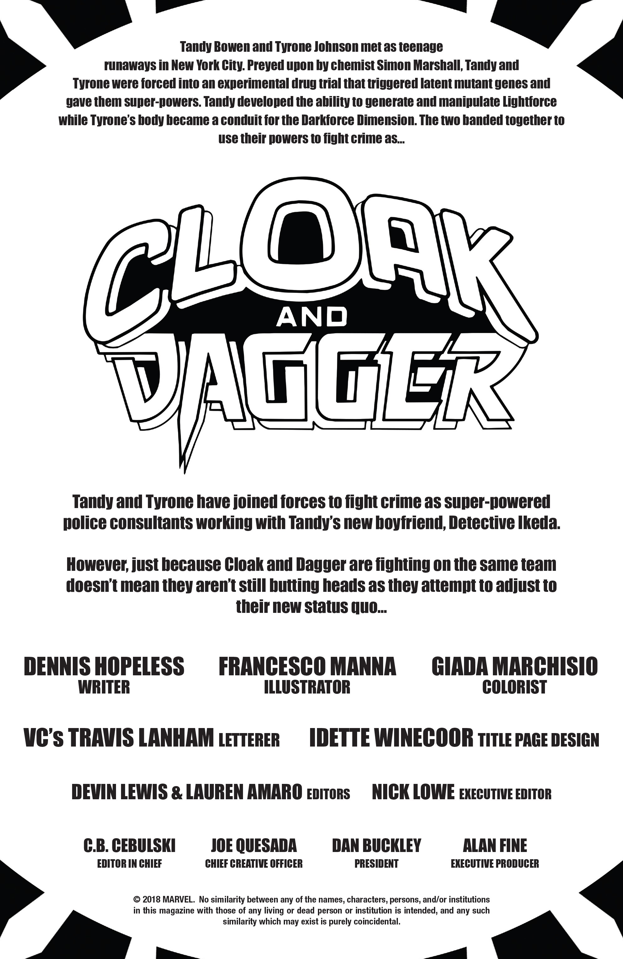 Cloak and Dagger: Negative Exposure (2018-2019): Chapter 1 - Page 3