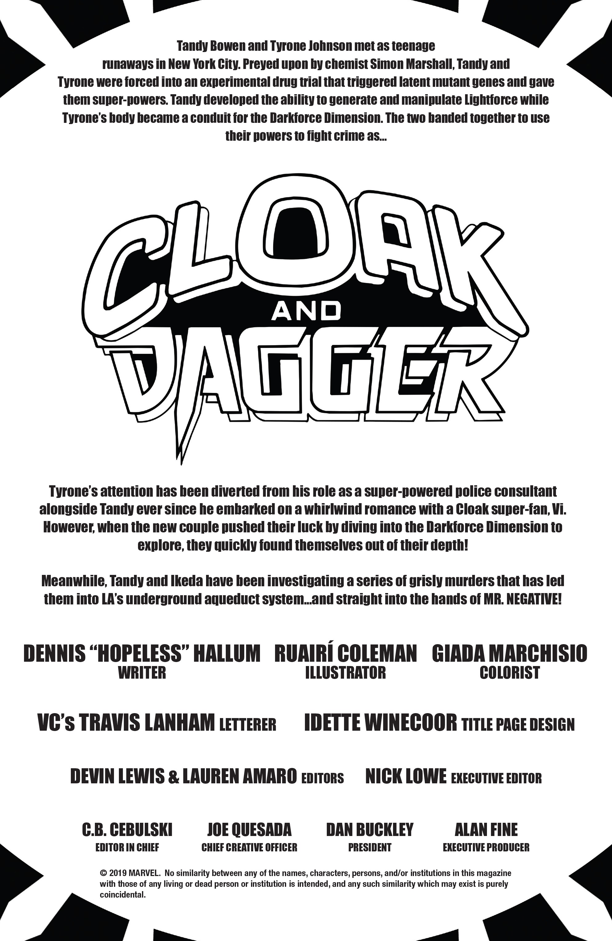 Cloak and Dagger: Negative Exposure (2018-2019): Chapter 2 - Page 2